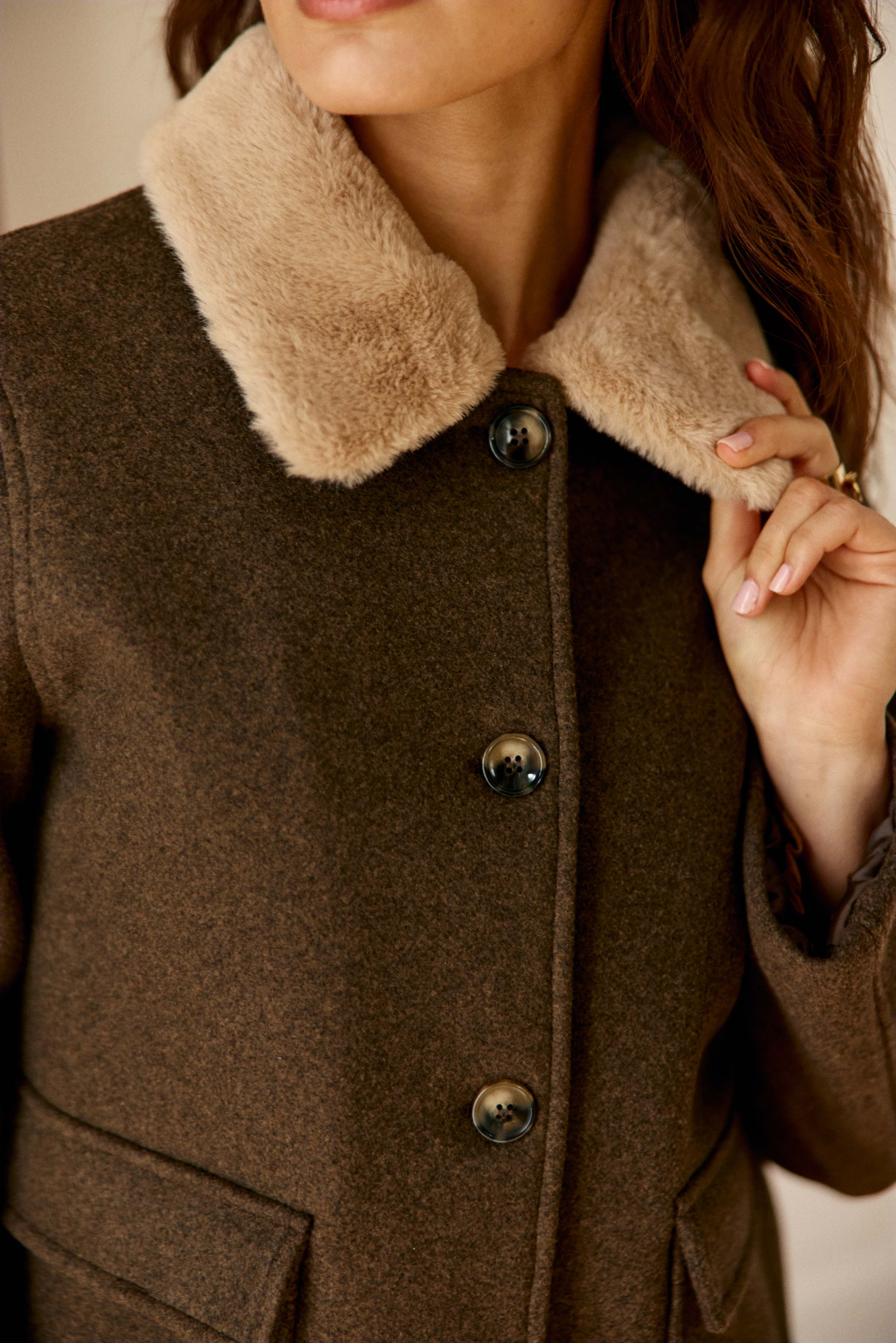 Nattie - Manteau court