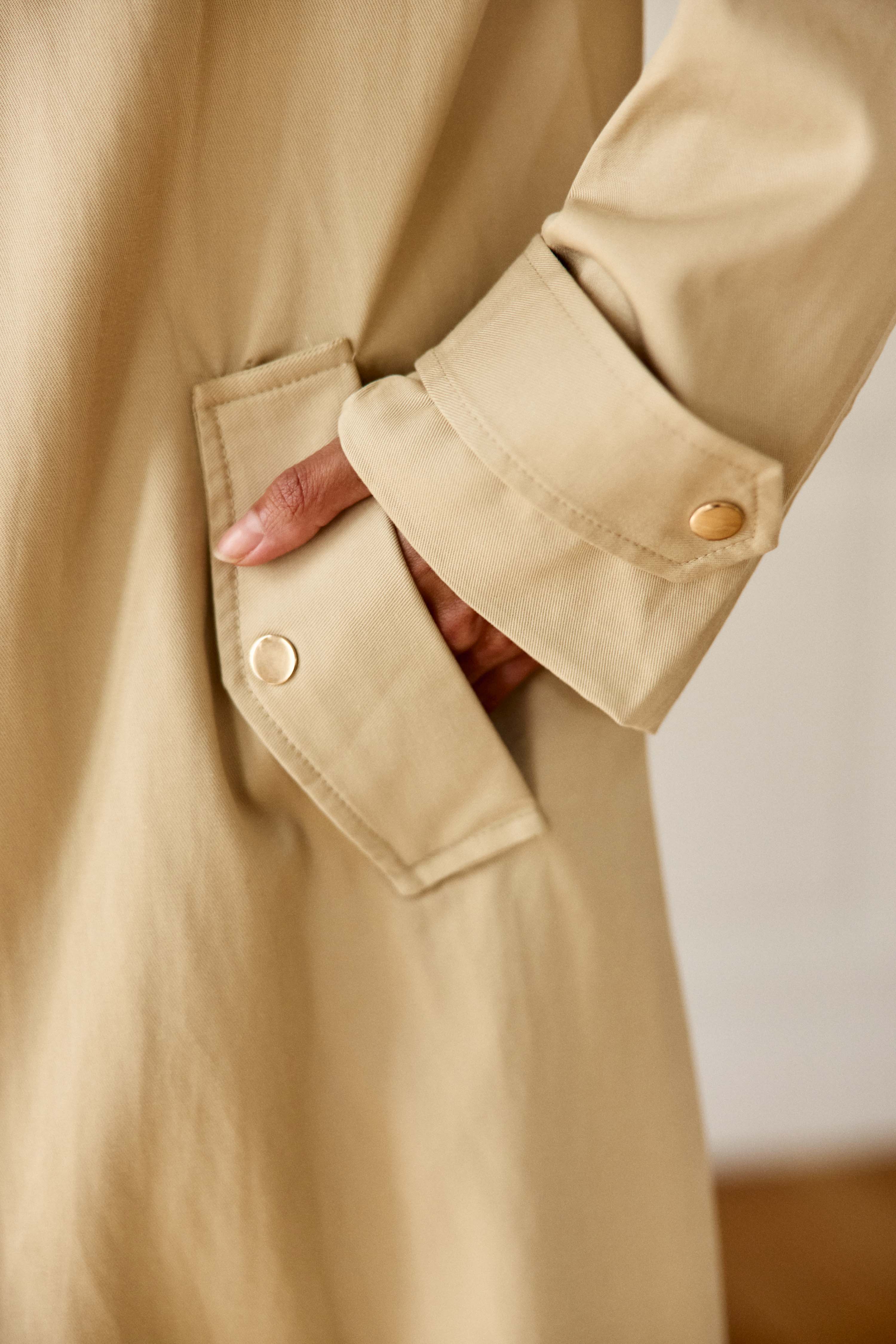 Nevino - Trench balmacaan midi