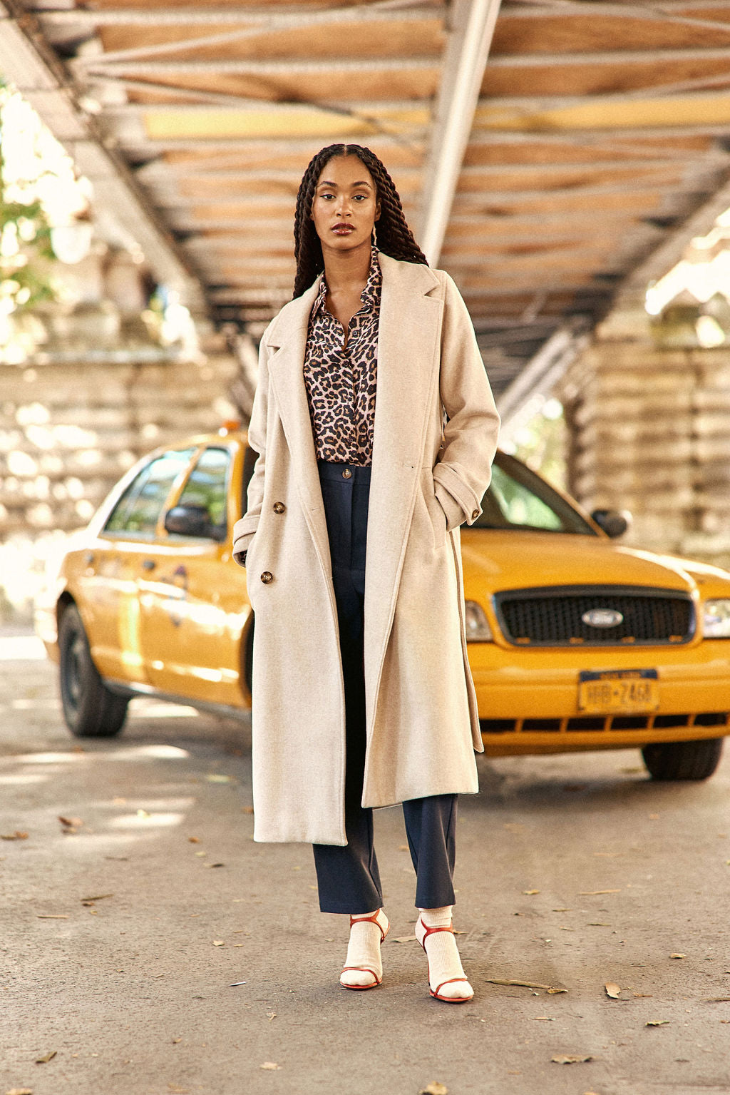 Coat Nilan - 13-beige Clair