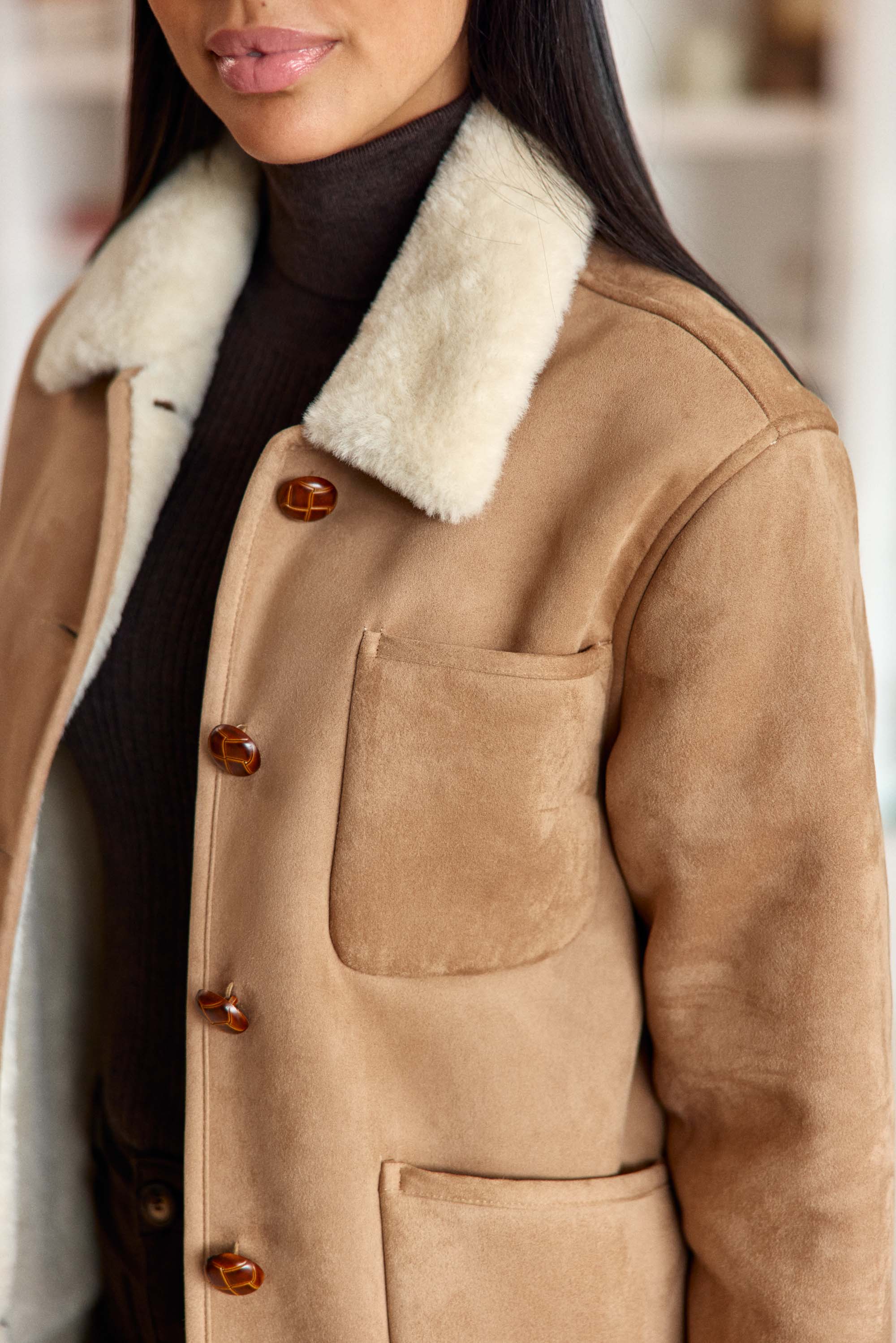 Manteau Nita - Camel