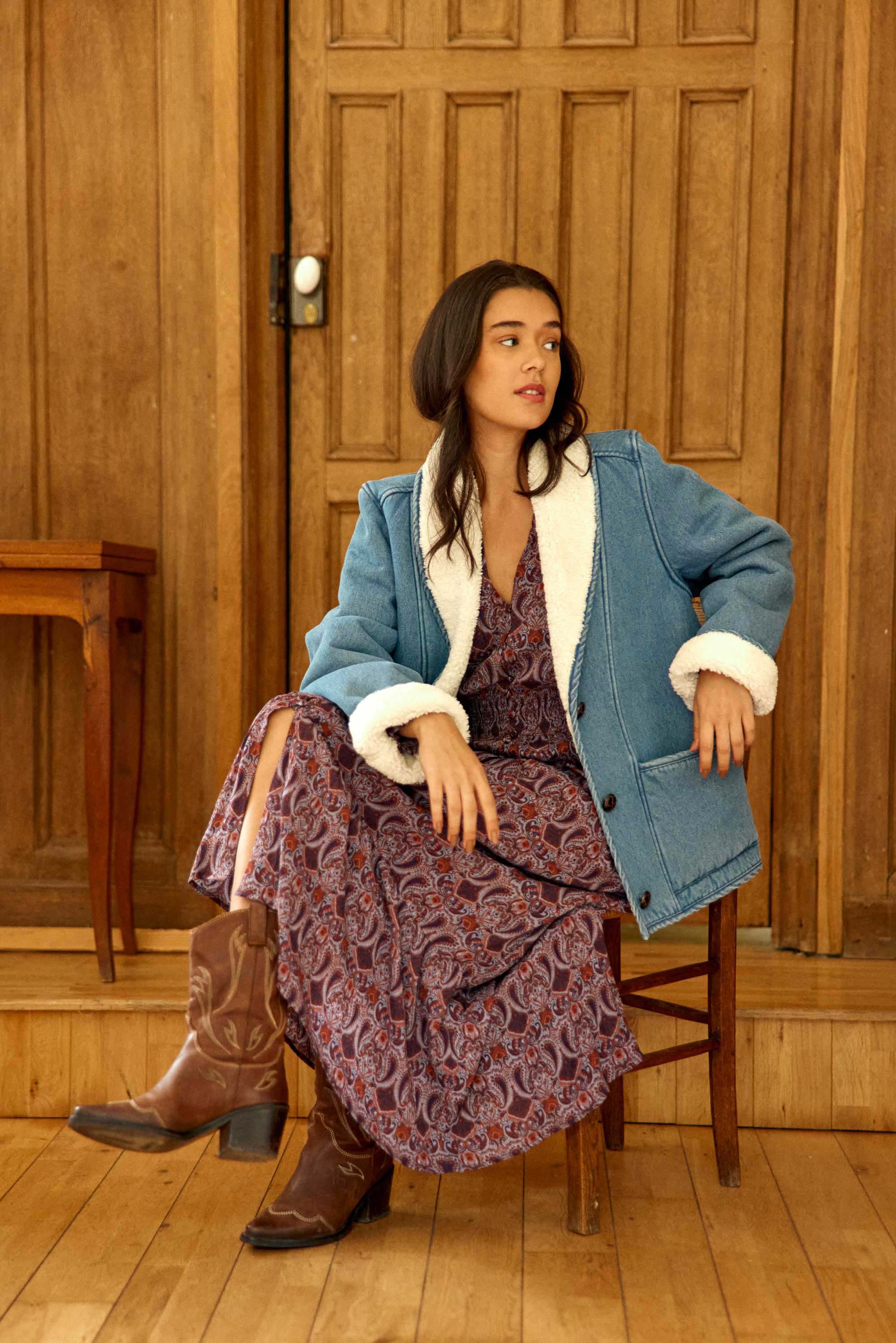 Noelia Coat - Stone