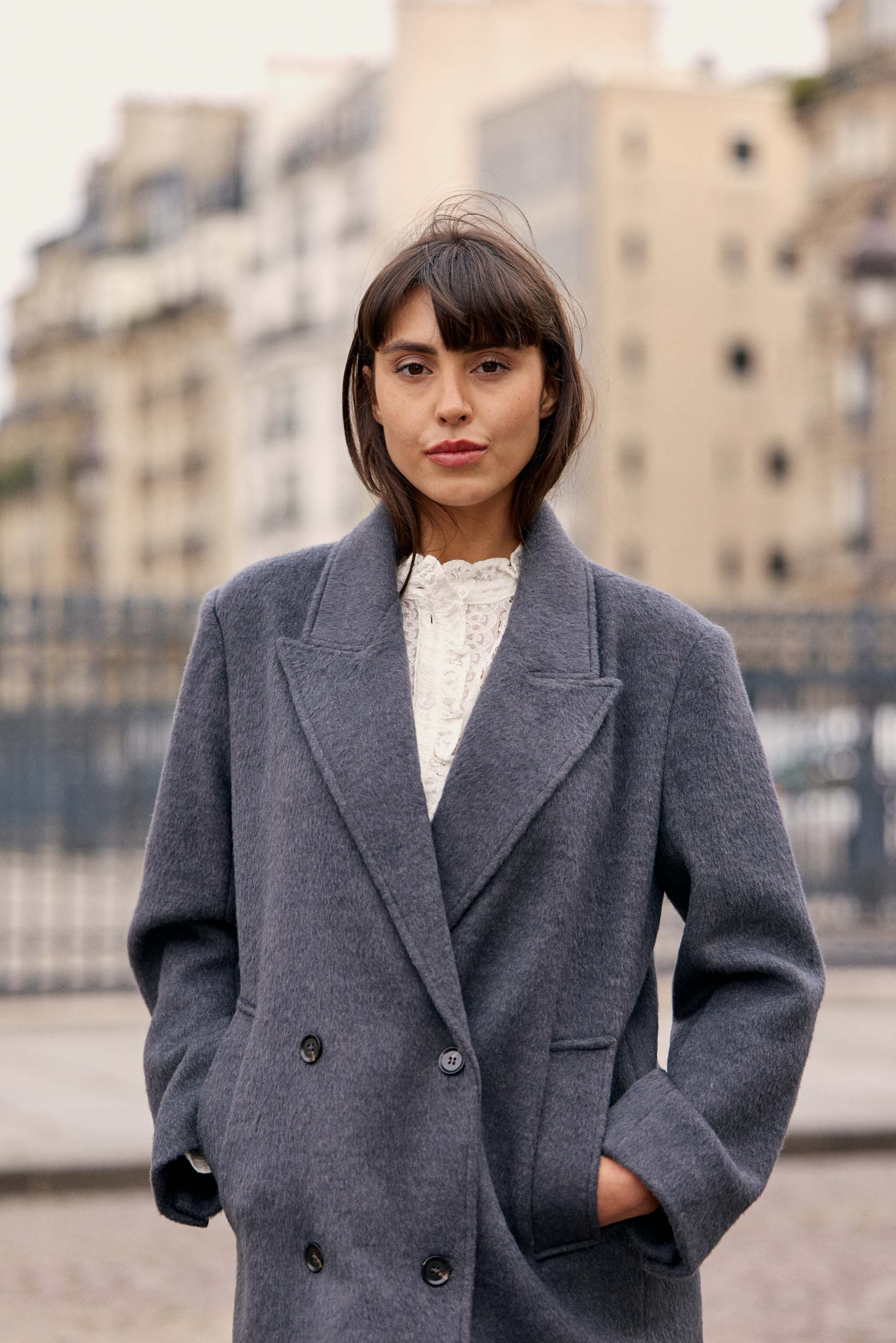 Manteau Nour - Gris