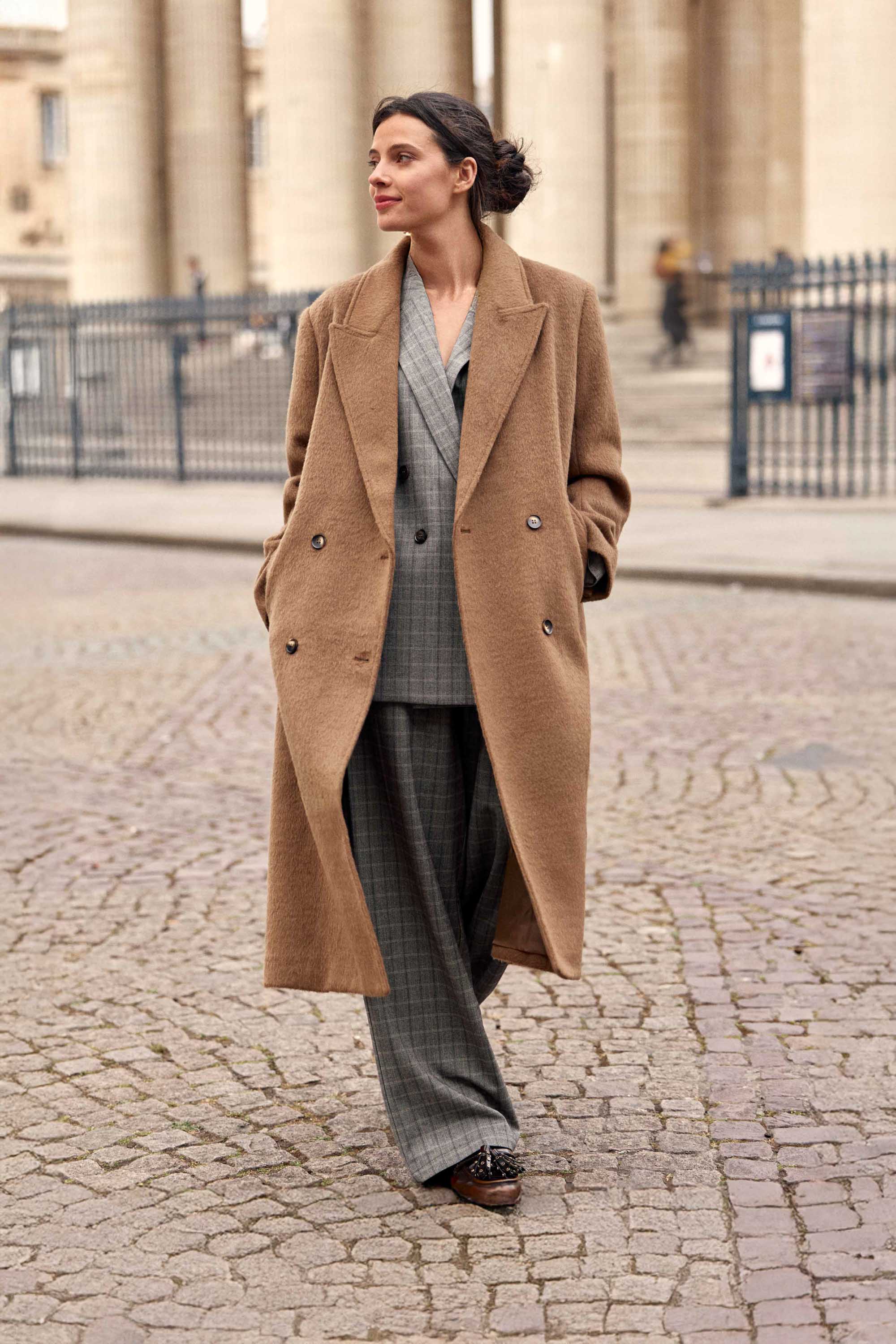 Manteau Nour - Camel