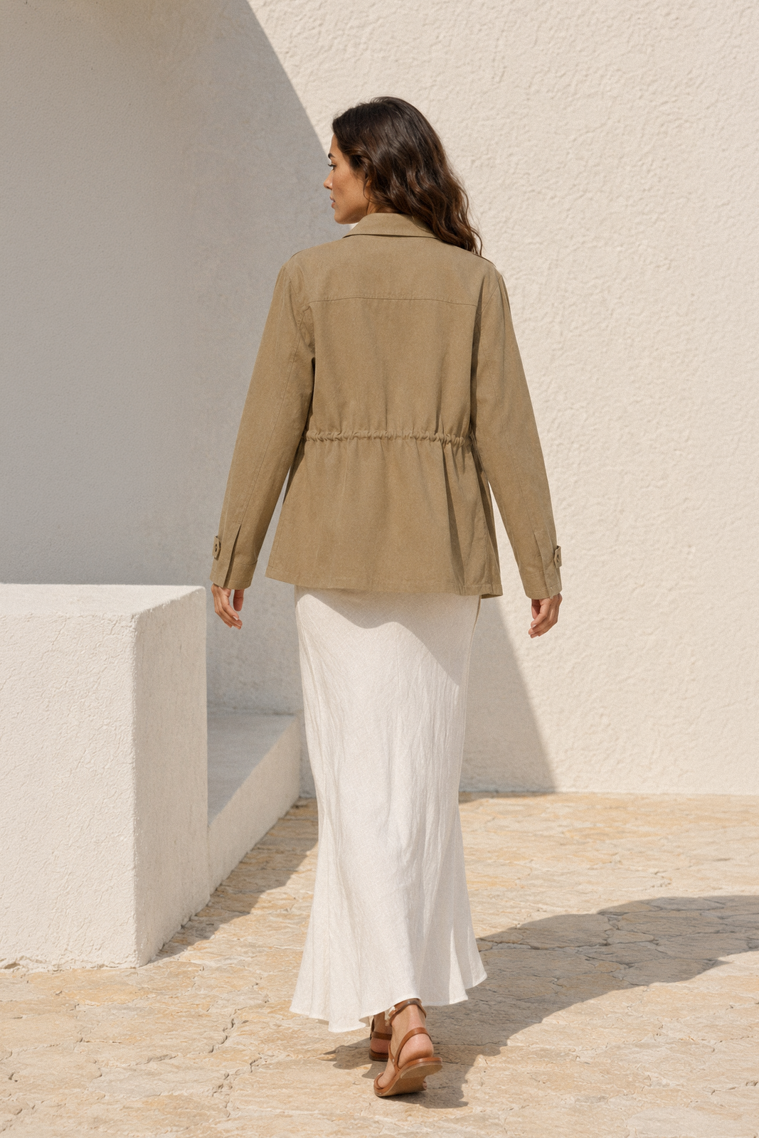 Nopal - Veste-chemise mi-longue