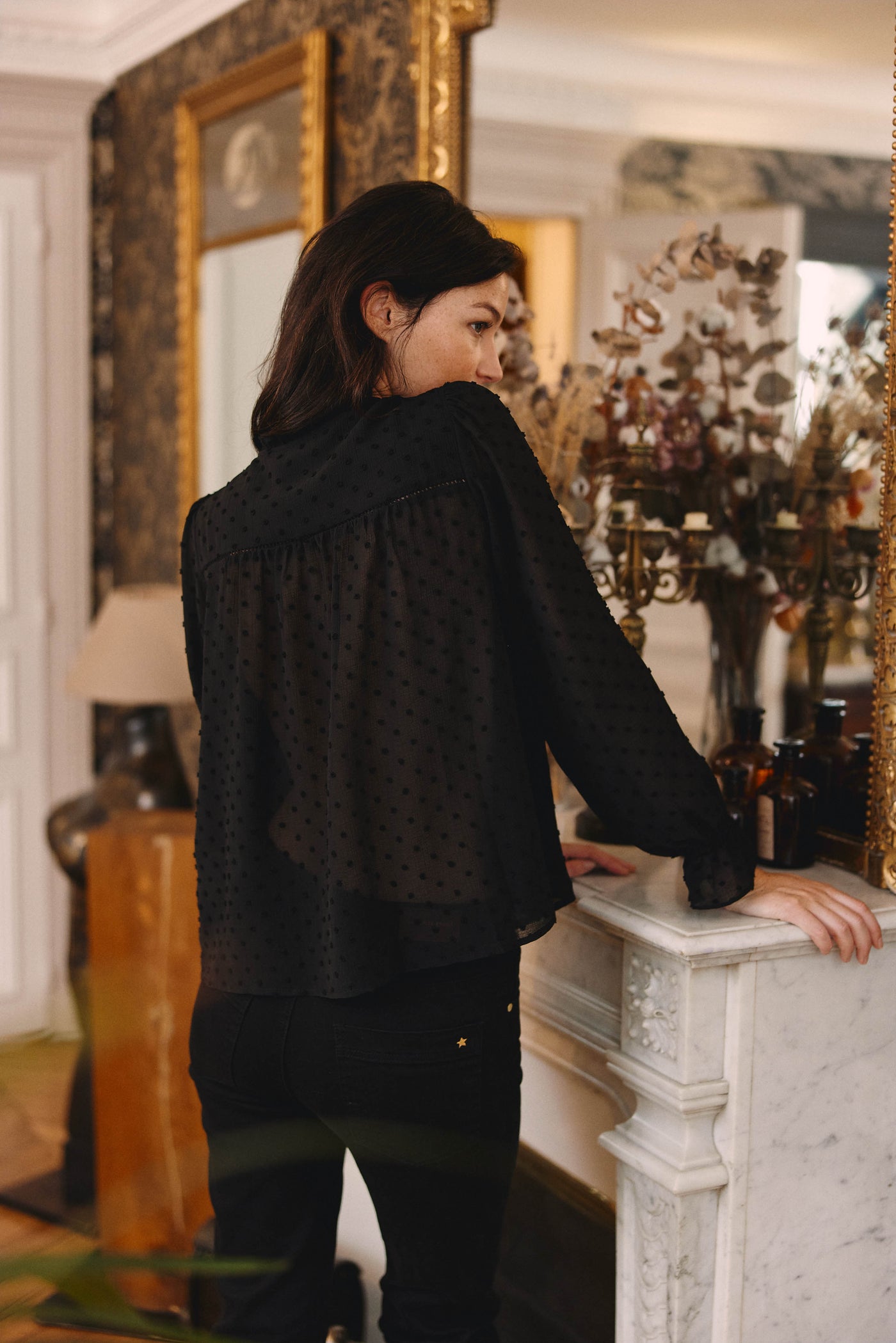 Blouse Orsa - Noir