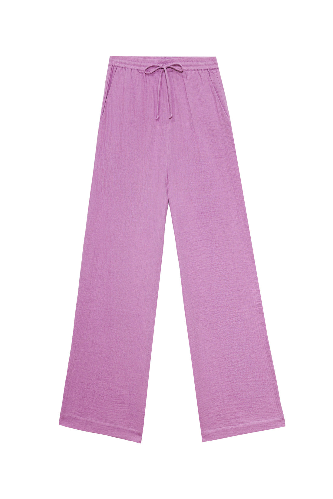 Pantalon large rose - Palmy
