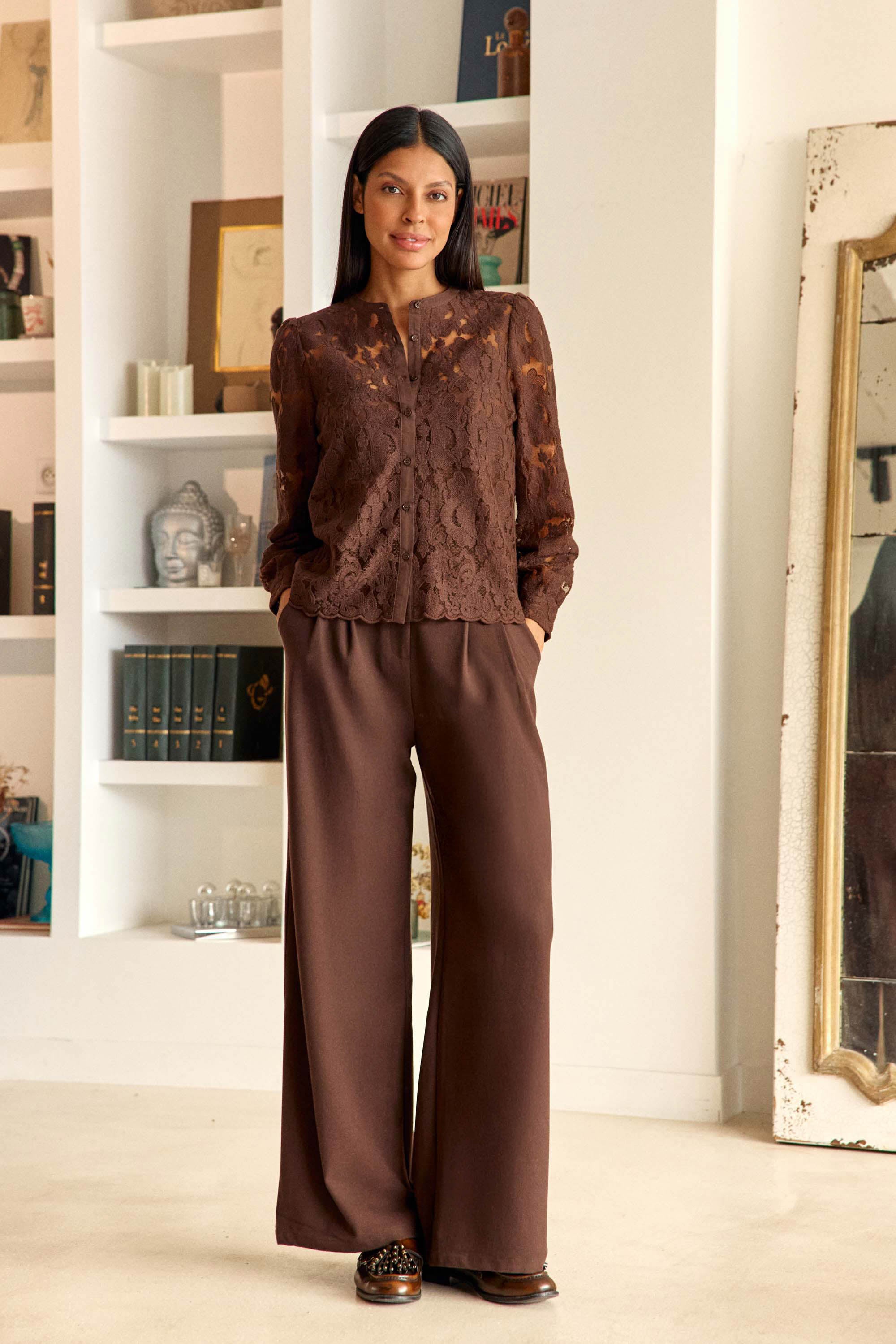 Pantalon Panya - Marron