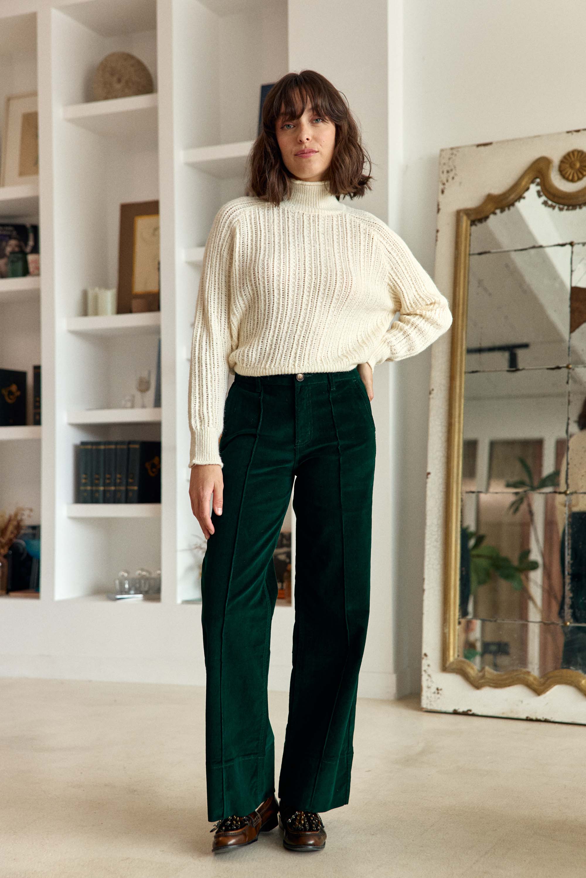 Pantalon Paola - Vert Anglais