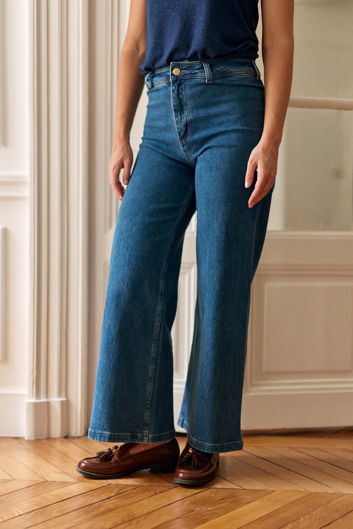 Double wash straight jeans - Paphos