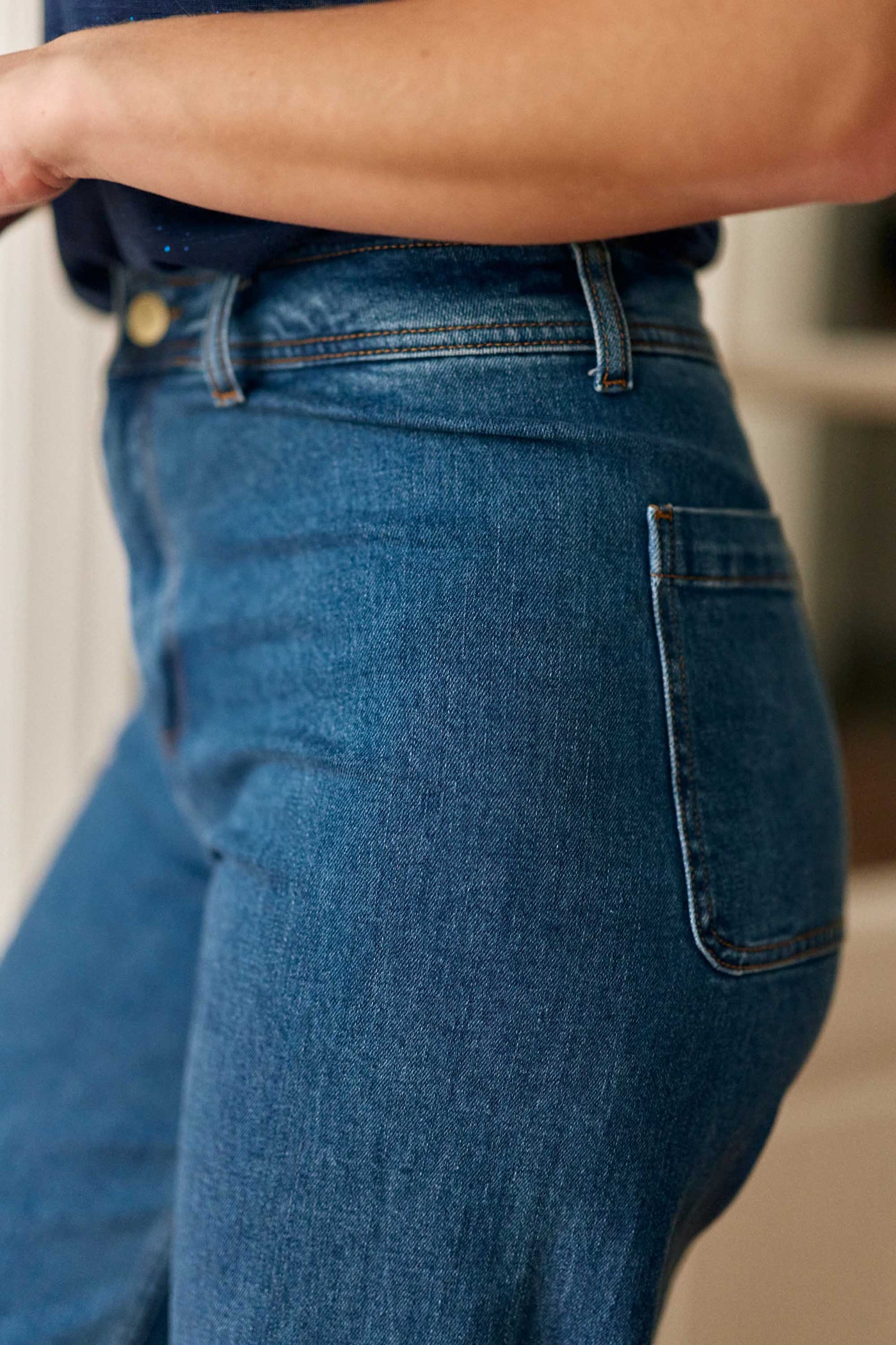 Double wash straight jeans - Paphos
