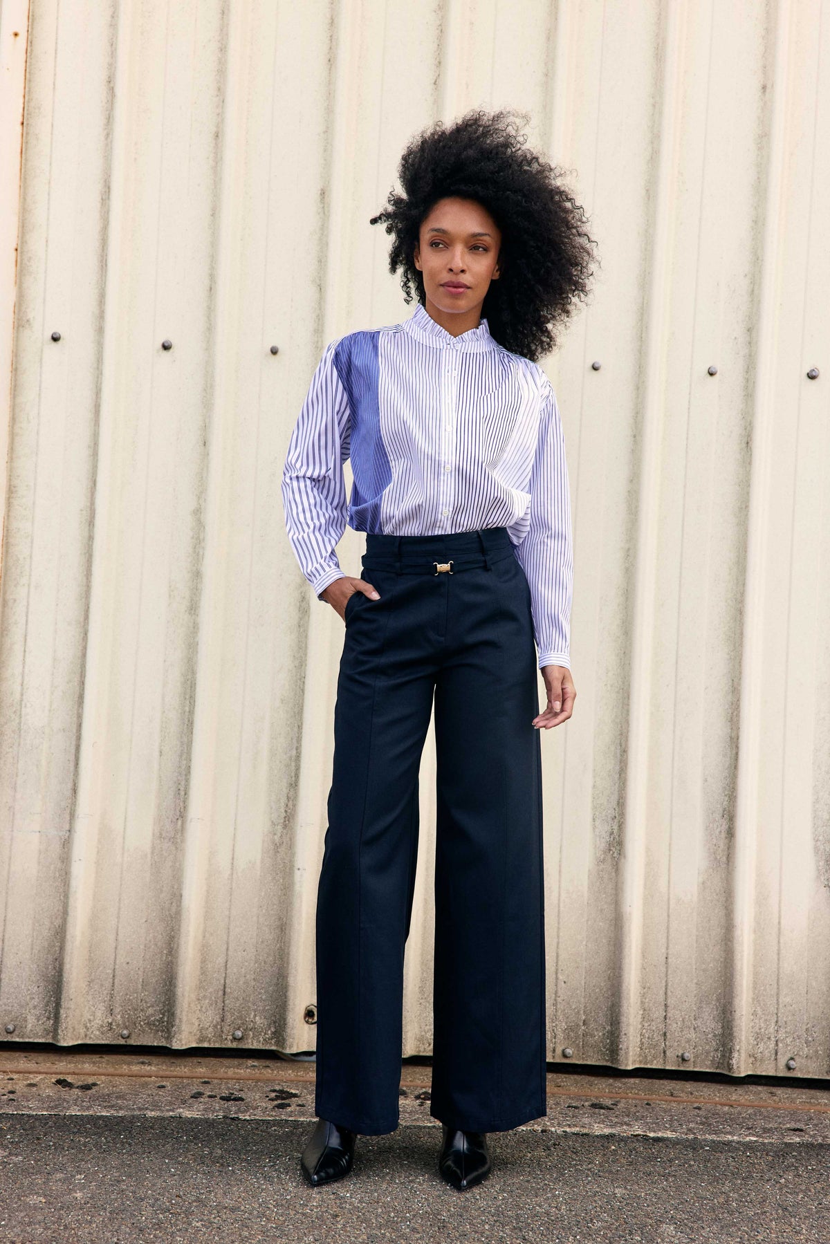 Parlin - Pantalon barrel