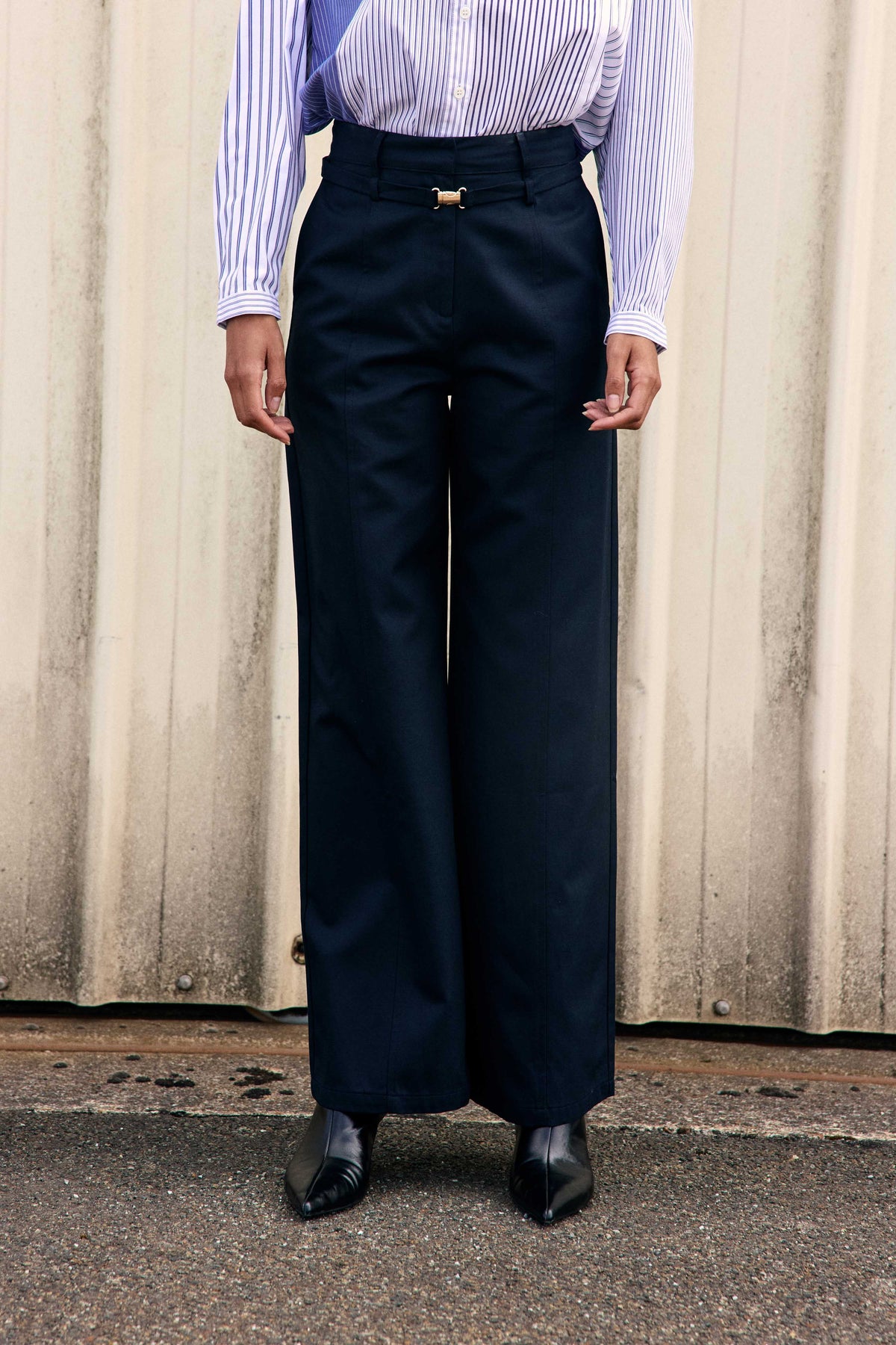 Parlin - Pantalon barrel