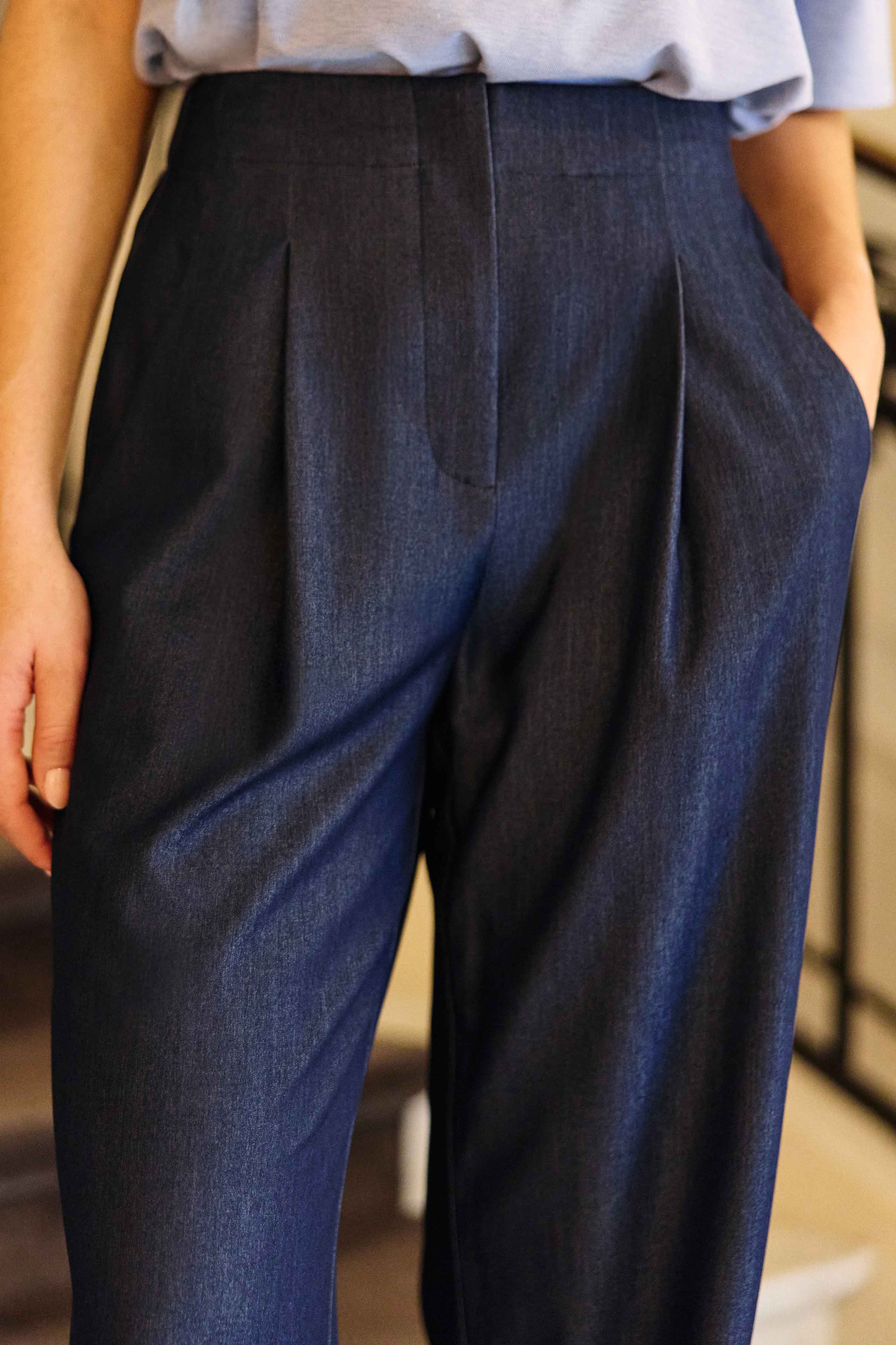 Pantalon fluide wash - Pely