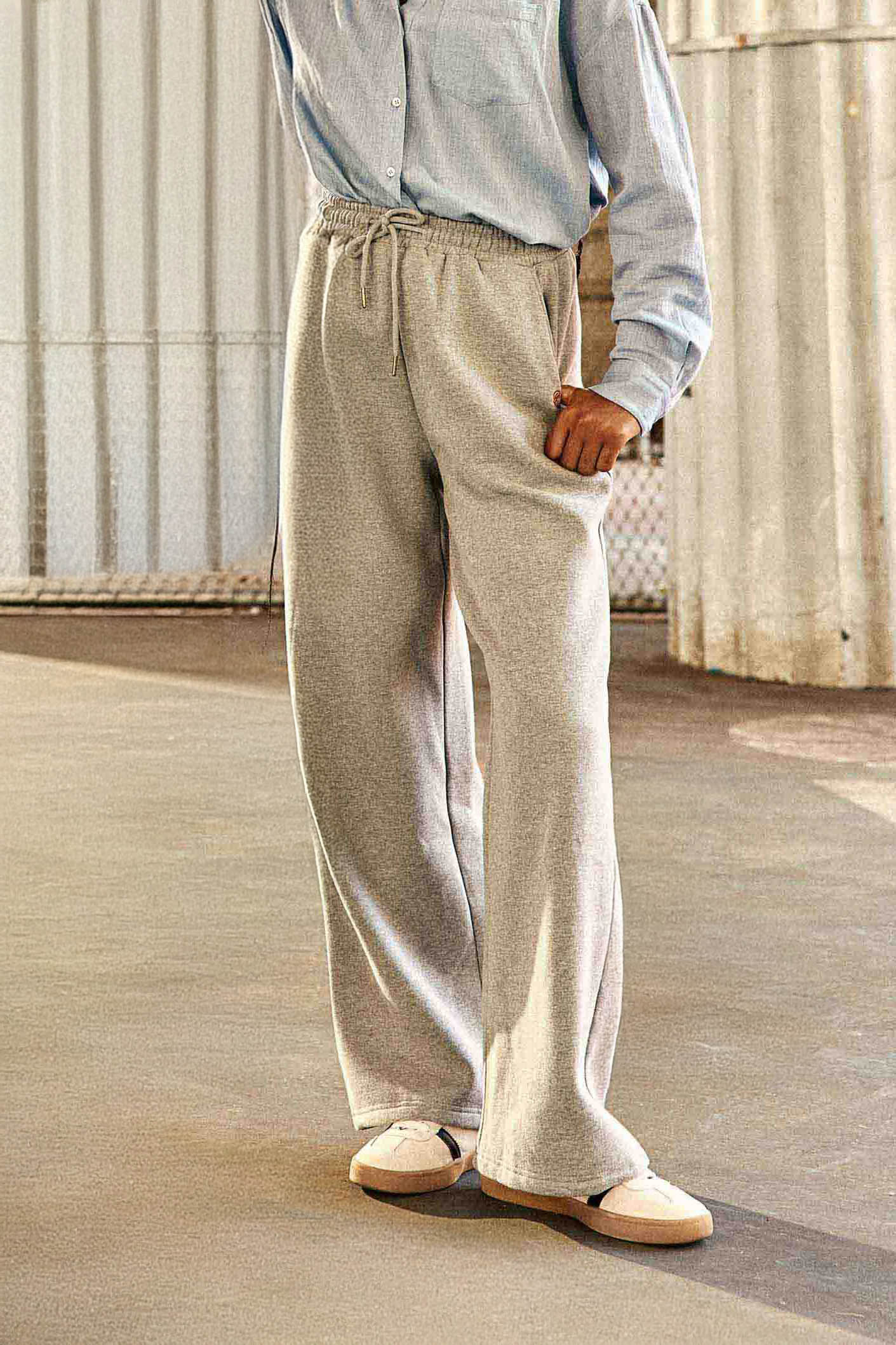 Pantalon jogging gris - Petra