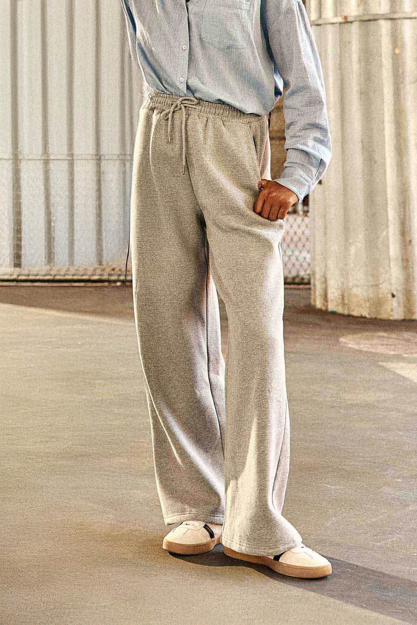 Grey jogging pants - Petra