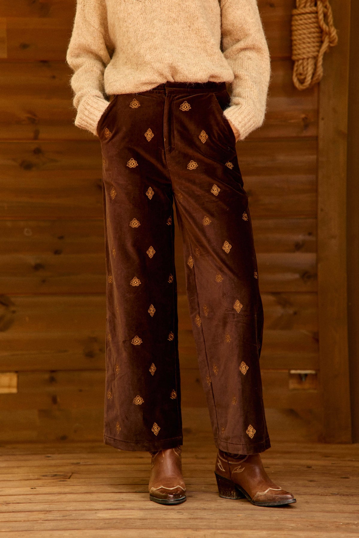 Phelia - Straight-leg trousers