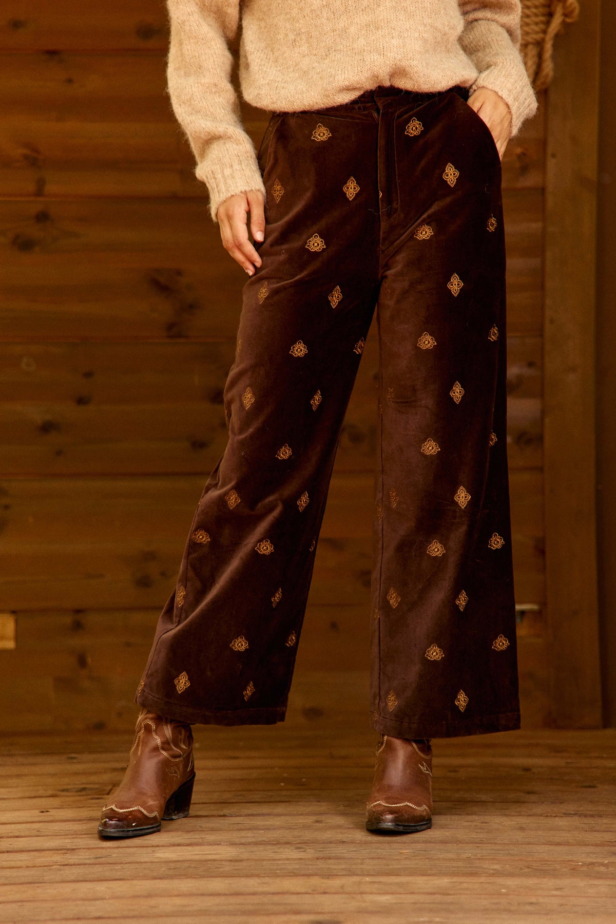 Phelia - Straight-leg trousers