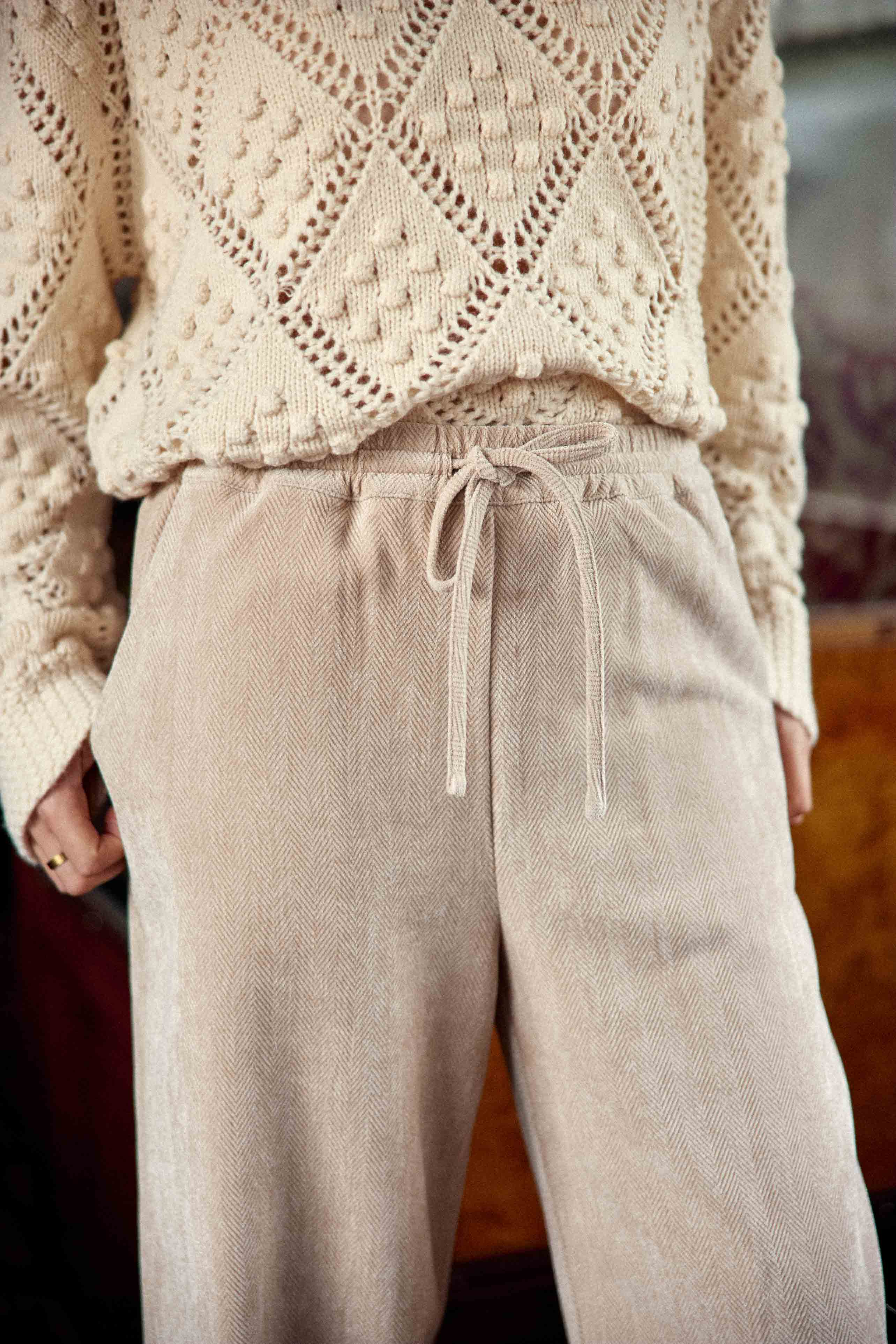 Pantalon beige - Phelyn