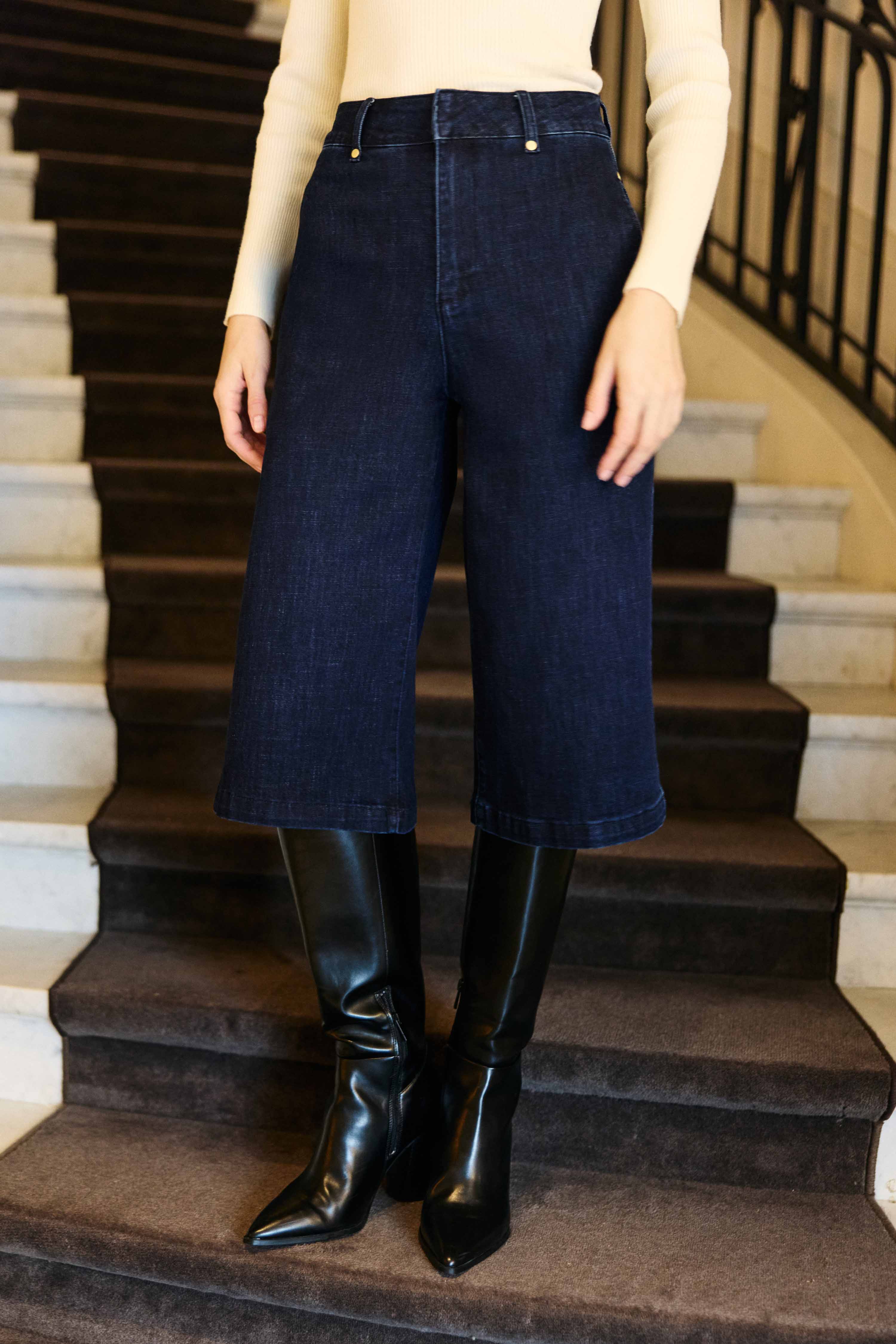 Bermuda denim brut - Plint