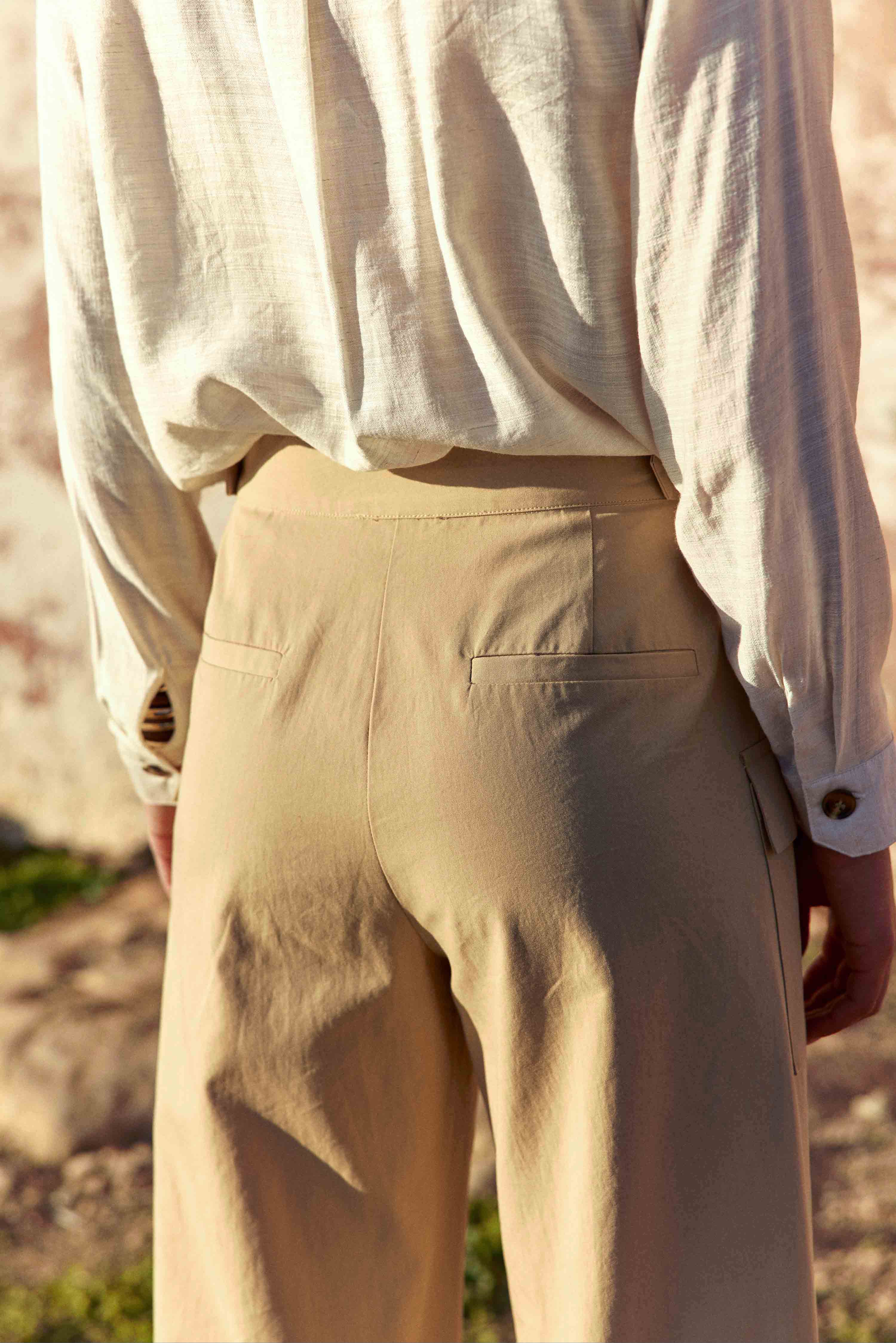 Poldie - Pantalon large