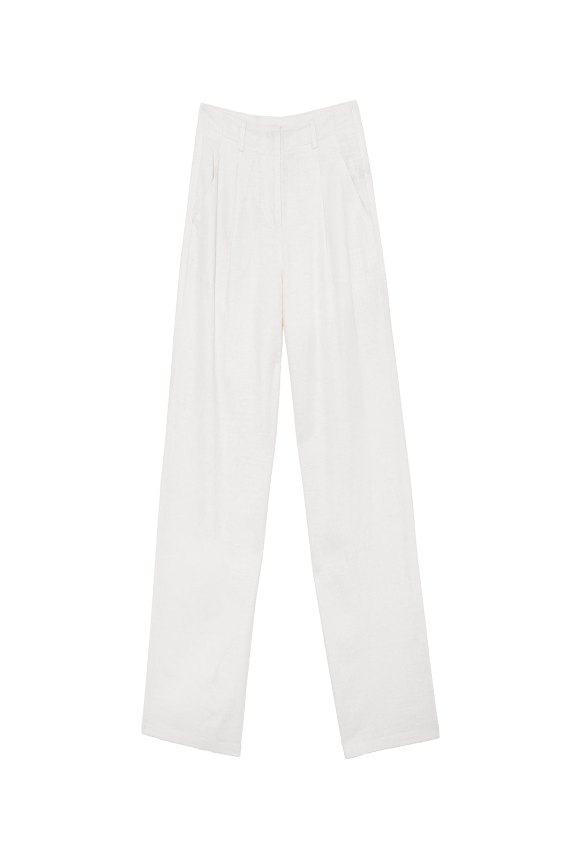 Pantalon droit ivoire - Polimo