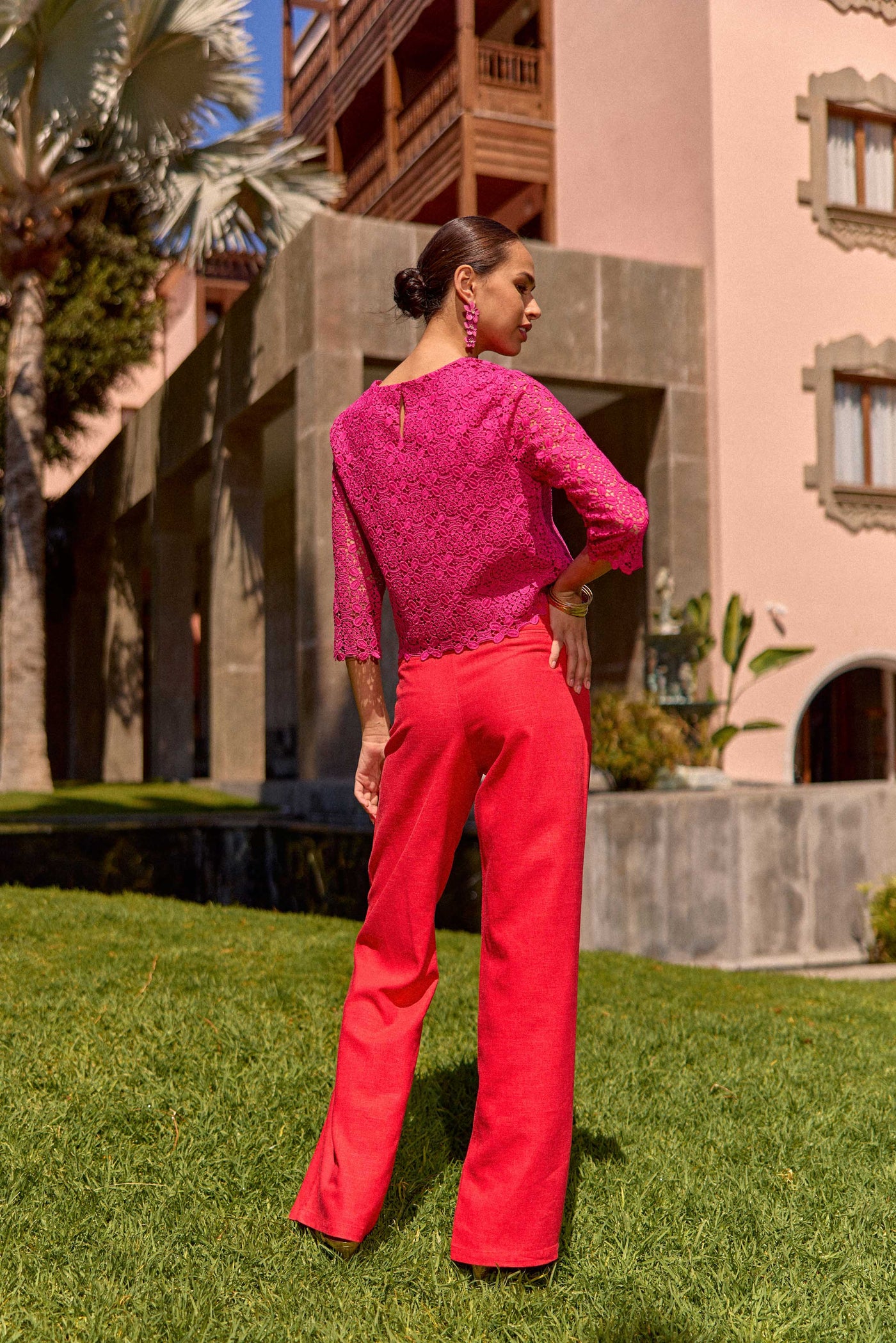 Trousers Polimo - Rouge