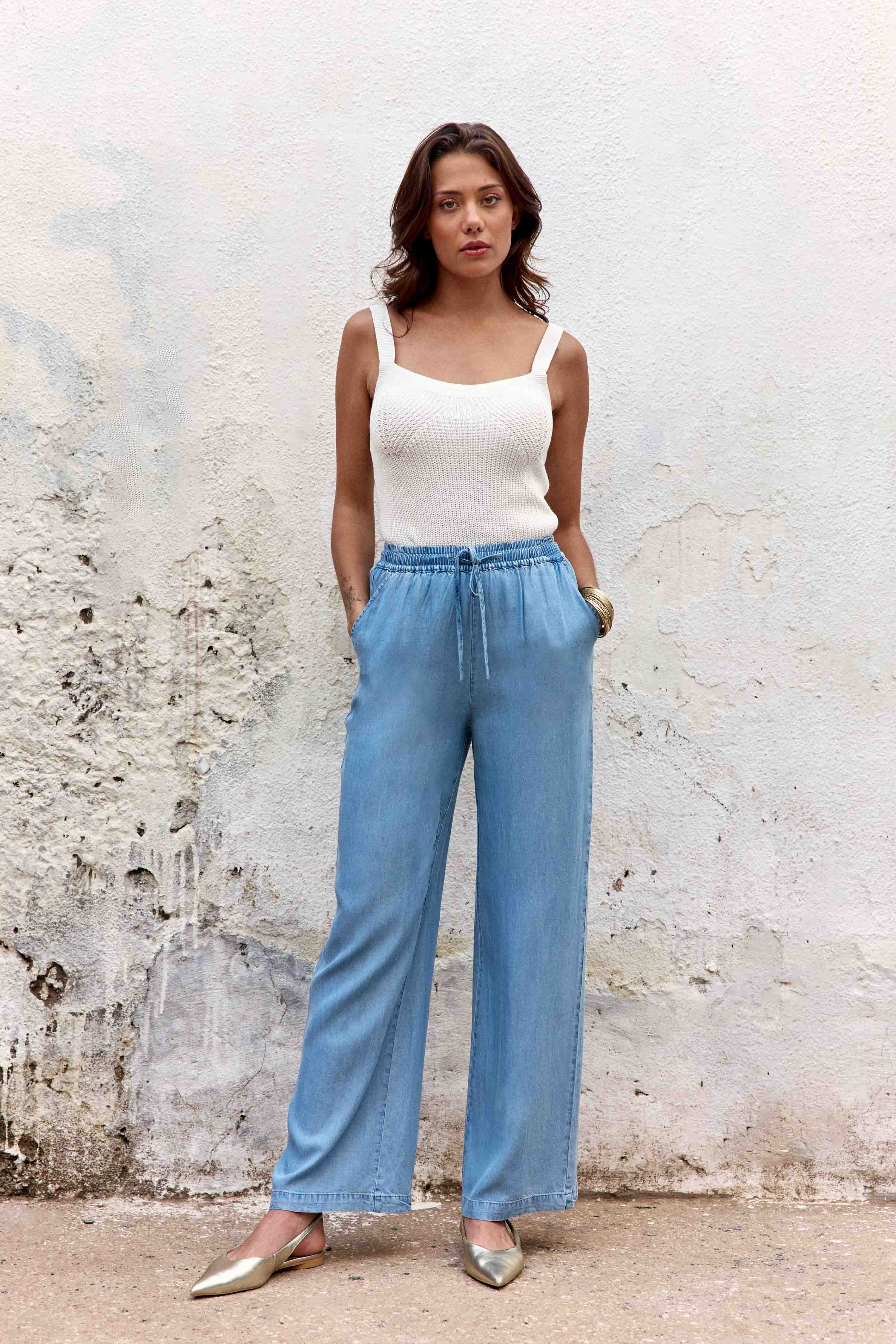 Polta - Pantalon large