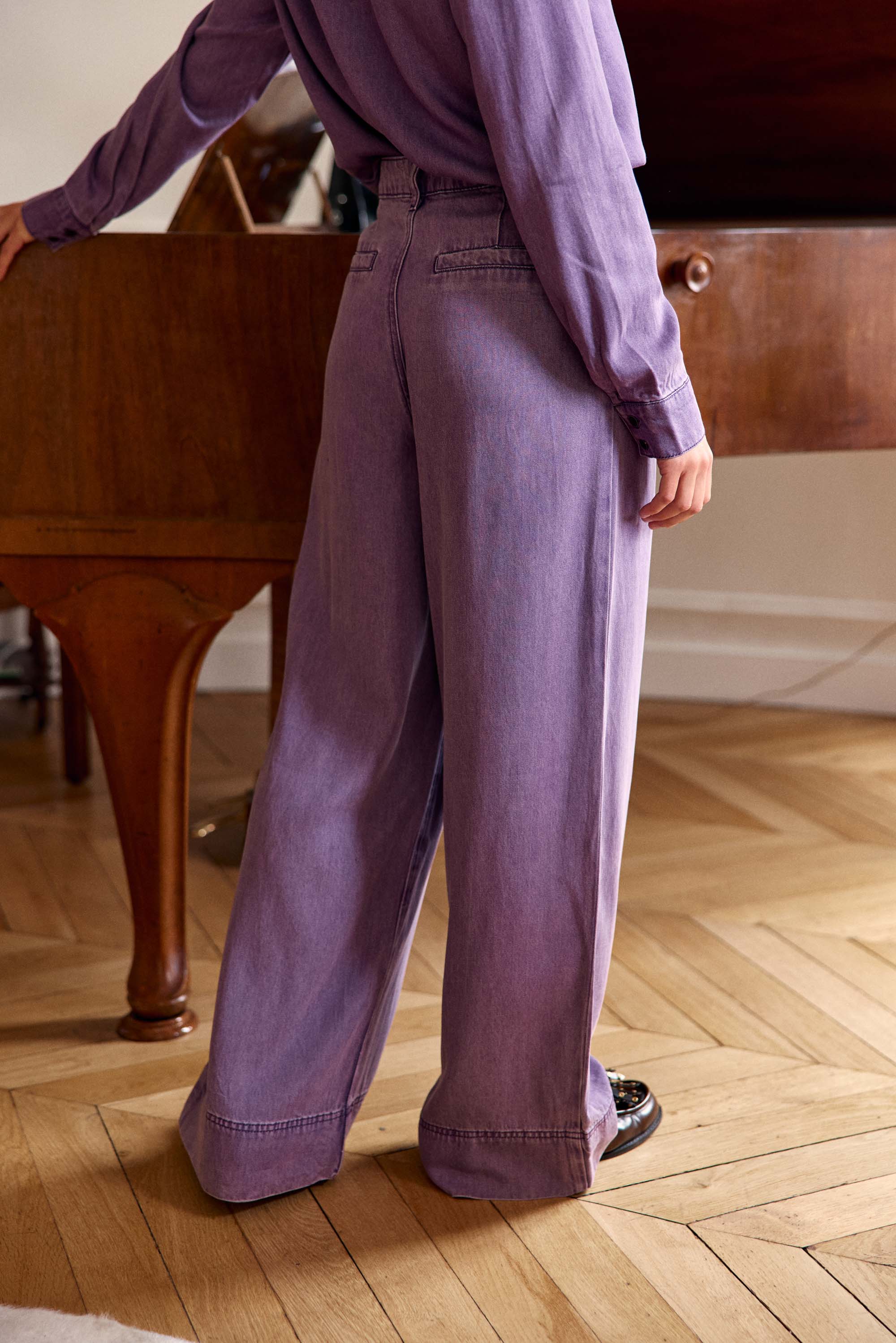 Pantalon Presley - Parme