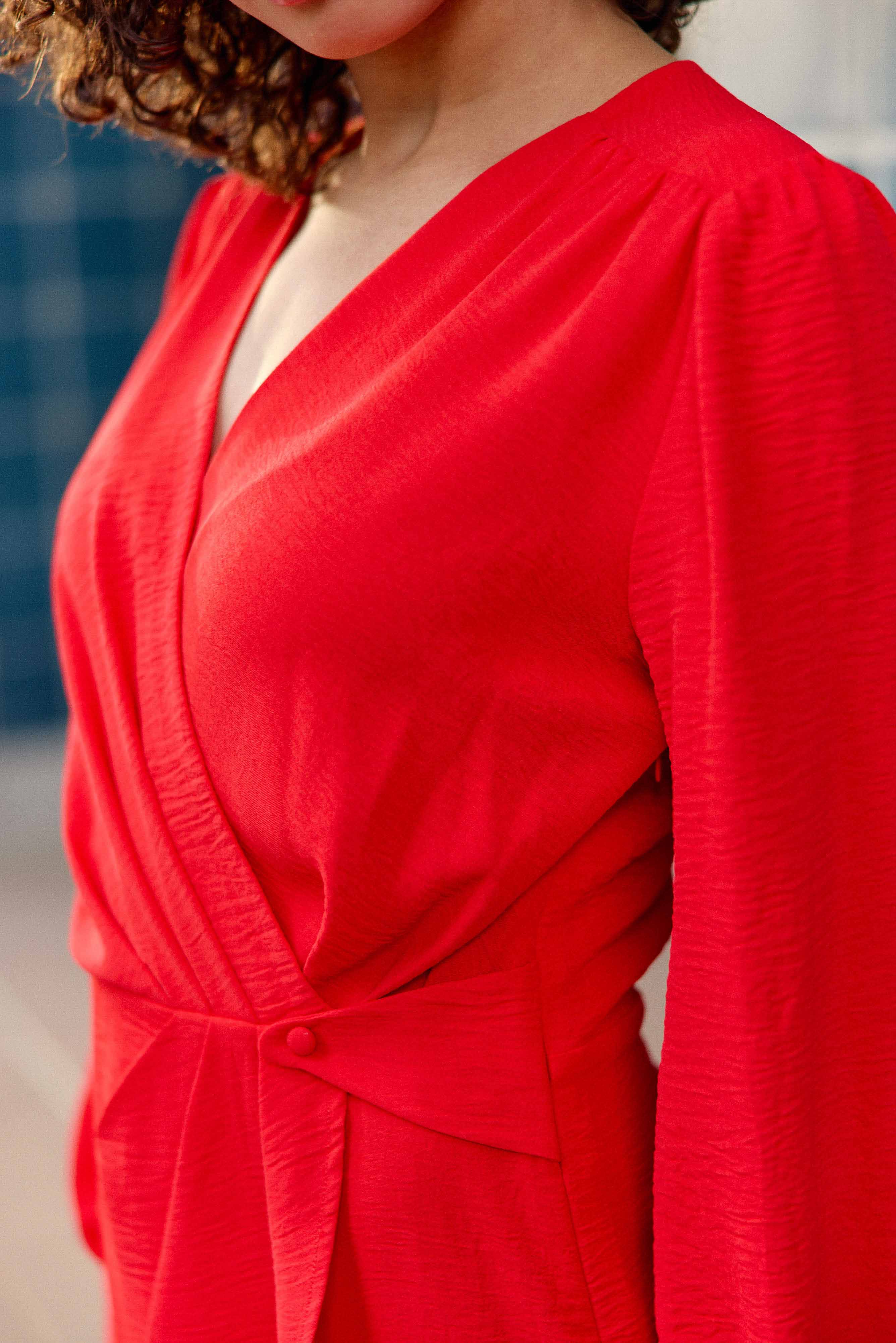 Robe courte rouge - Rachel