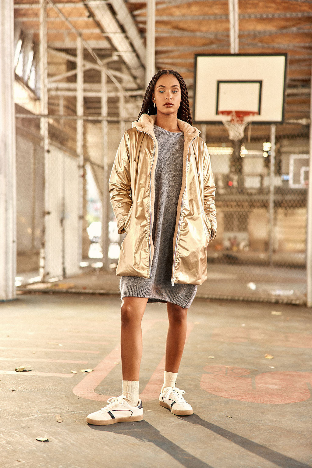 Windbreaker Rainy Pink gold LA PETITE ETOILE