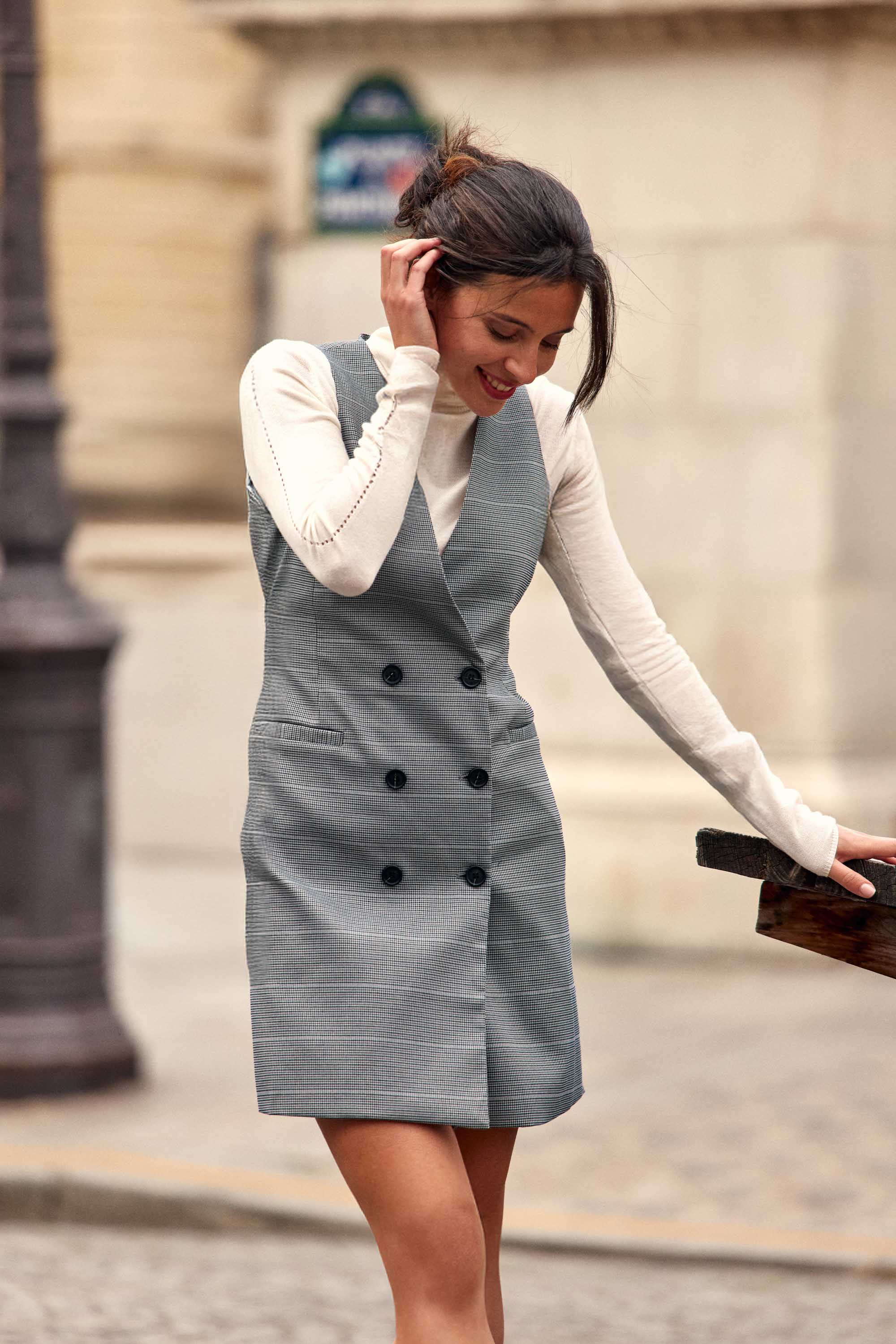 Robe Raisy - Gris