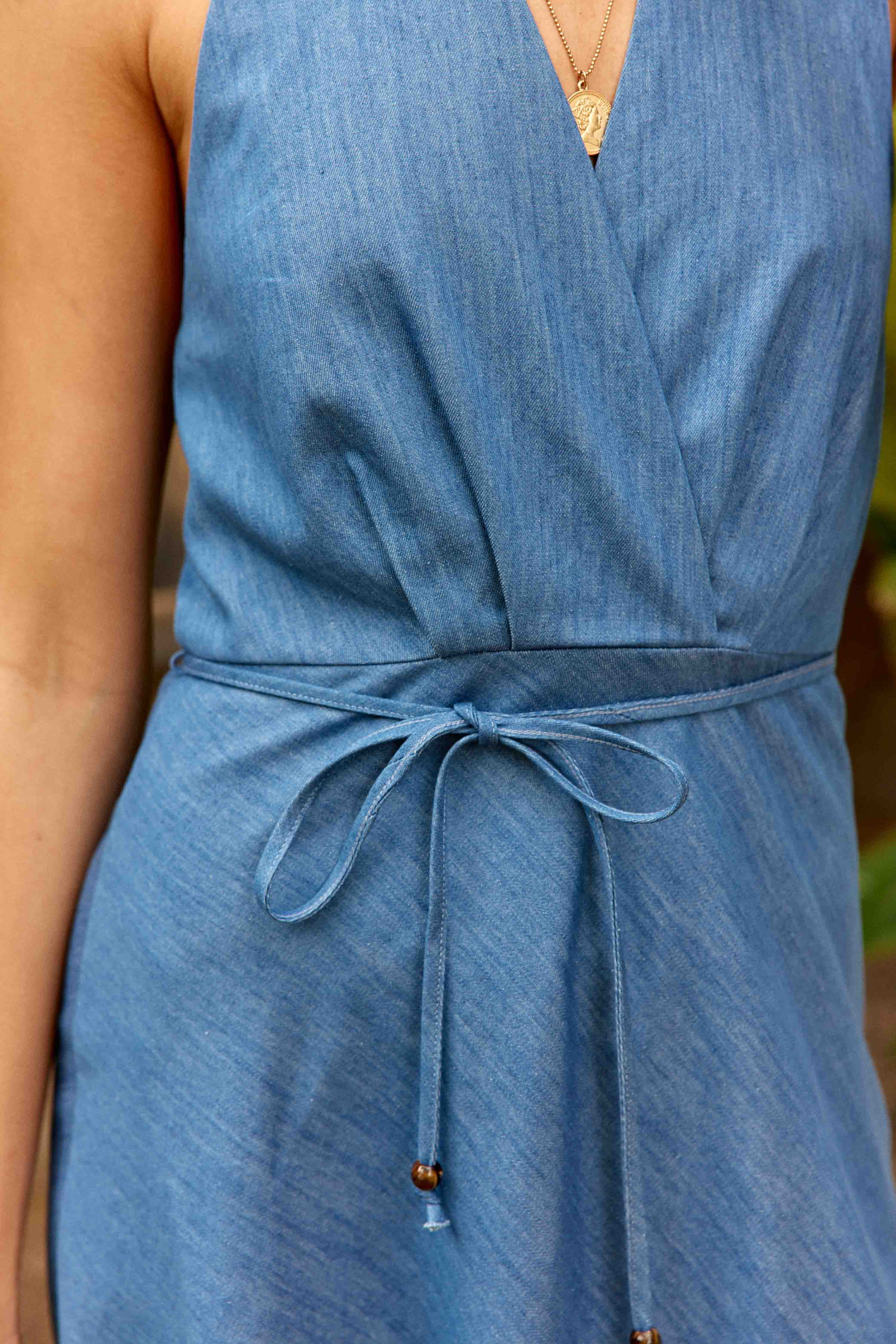 Renny - Neckholder-Midikleid