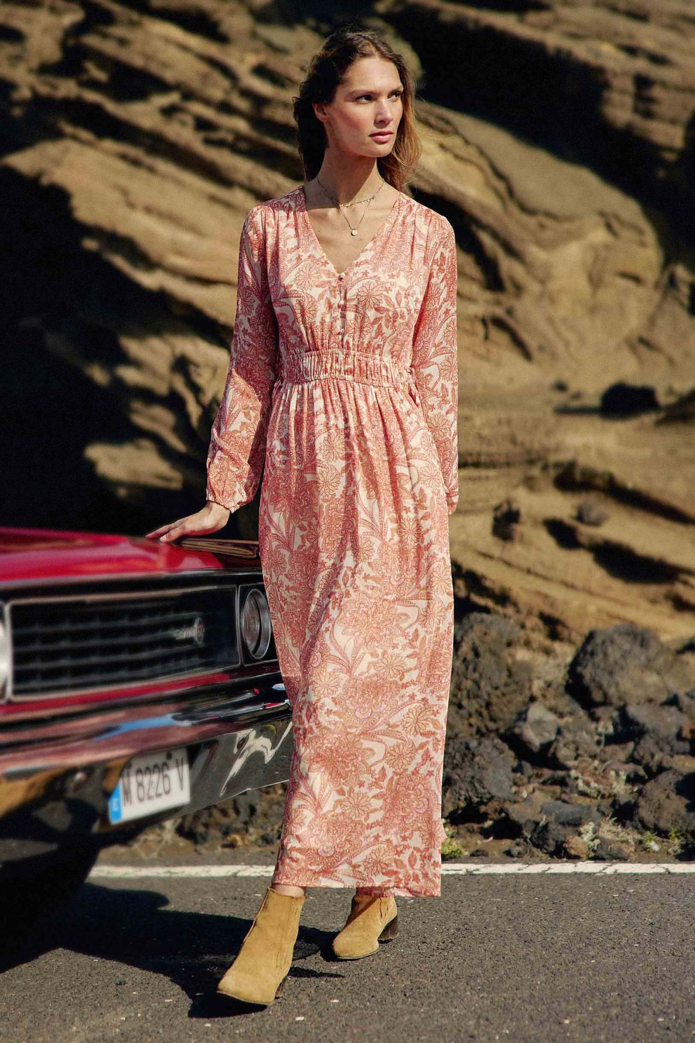 Long floral dress - Rhyan