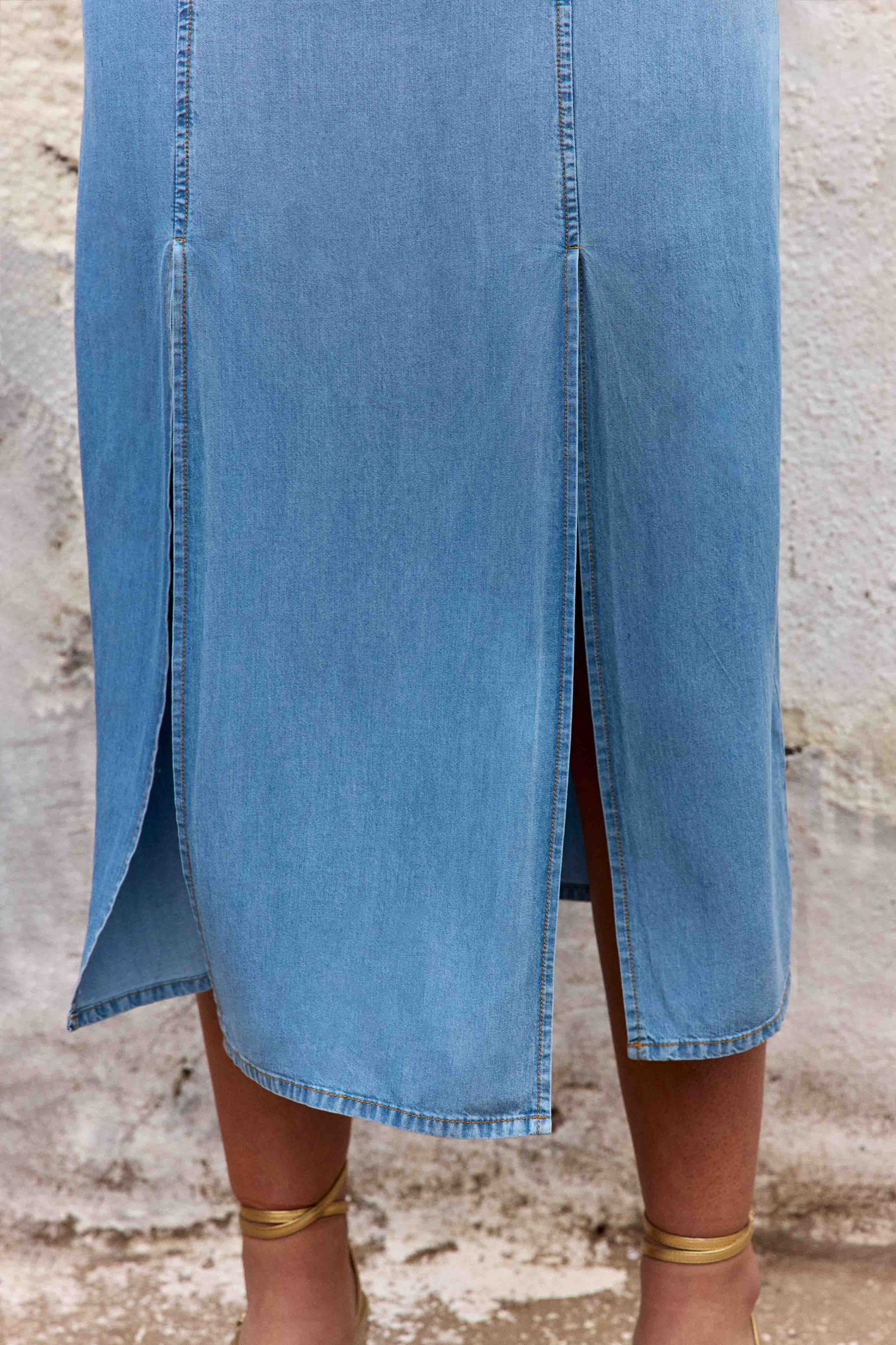 Rikya - Robe longue droite