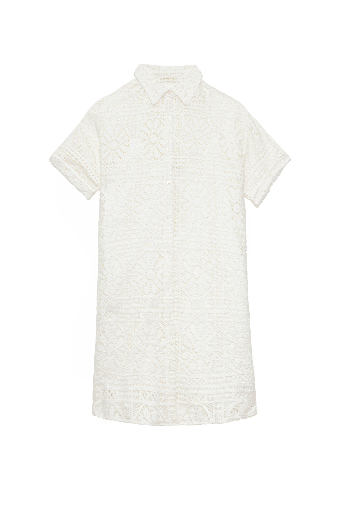 Robe chemise oversize écru - Rilowa