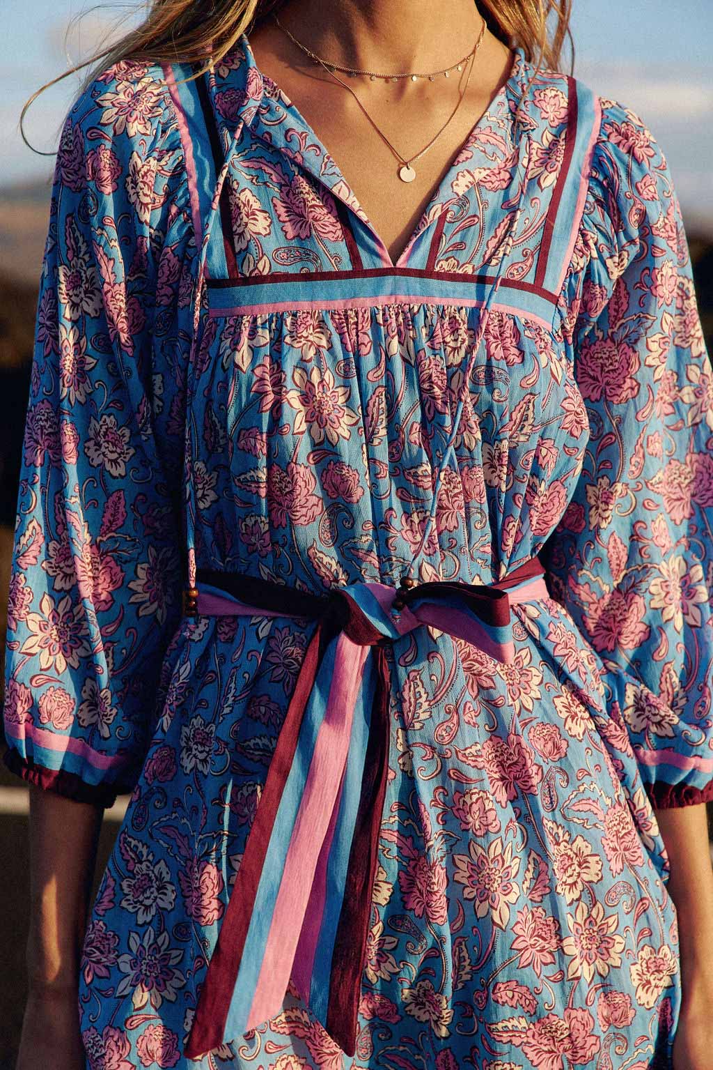 Floral flared dress - Rithy