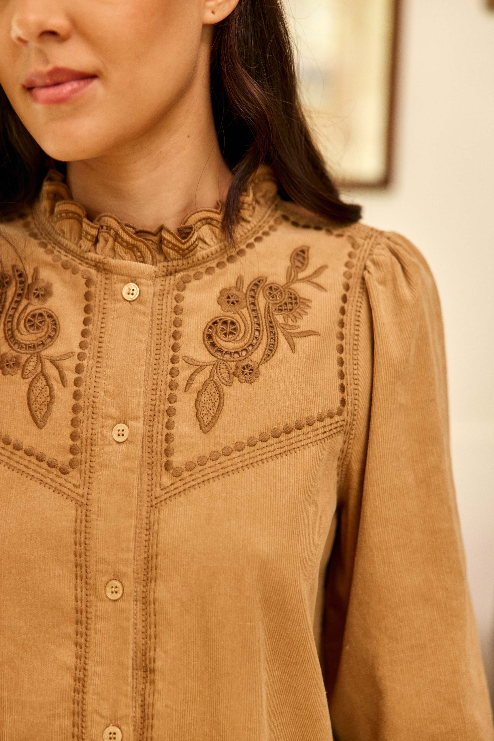 Robe beige - Riya