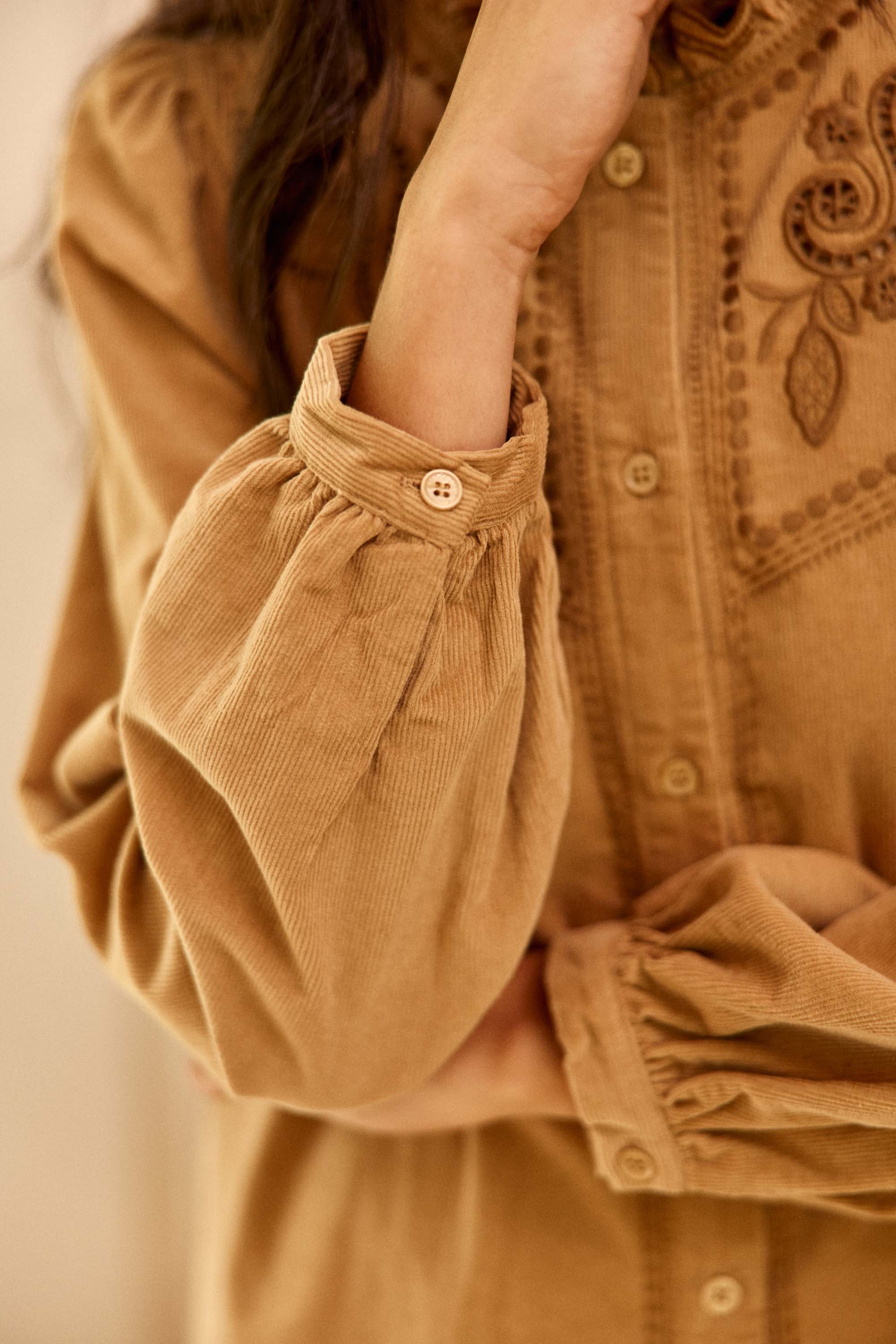 Robe beige - Riya