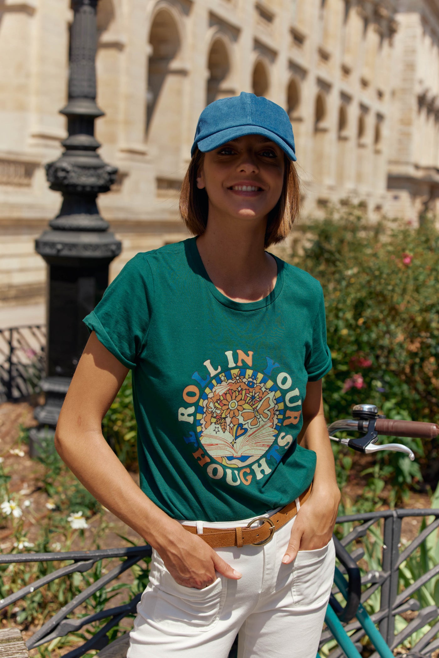 T-shirt Roll-in - Vert