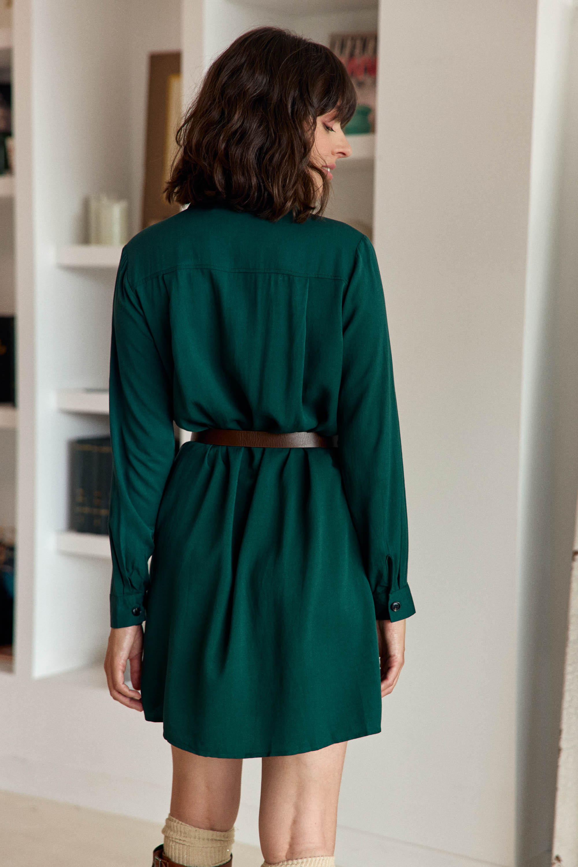Robe Roni - Vert Anglais