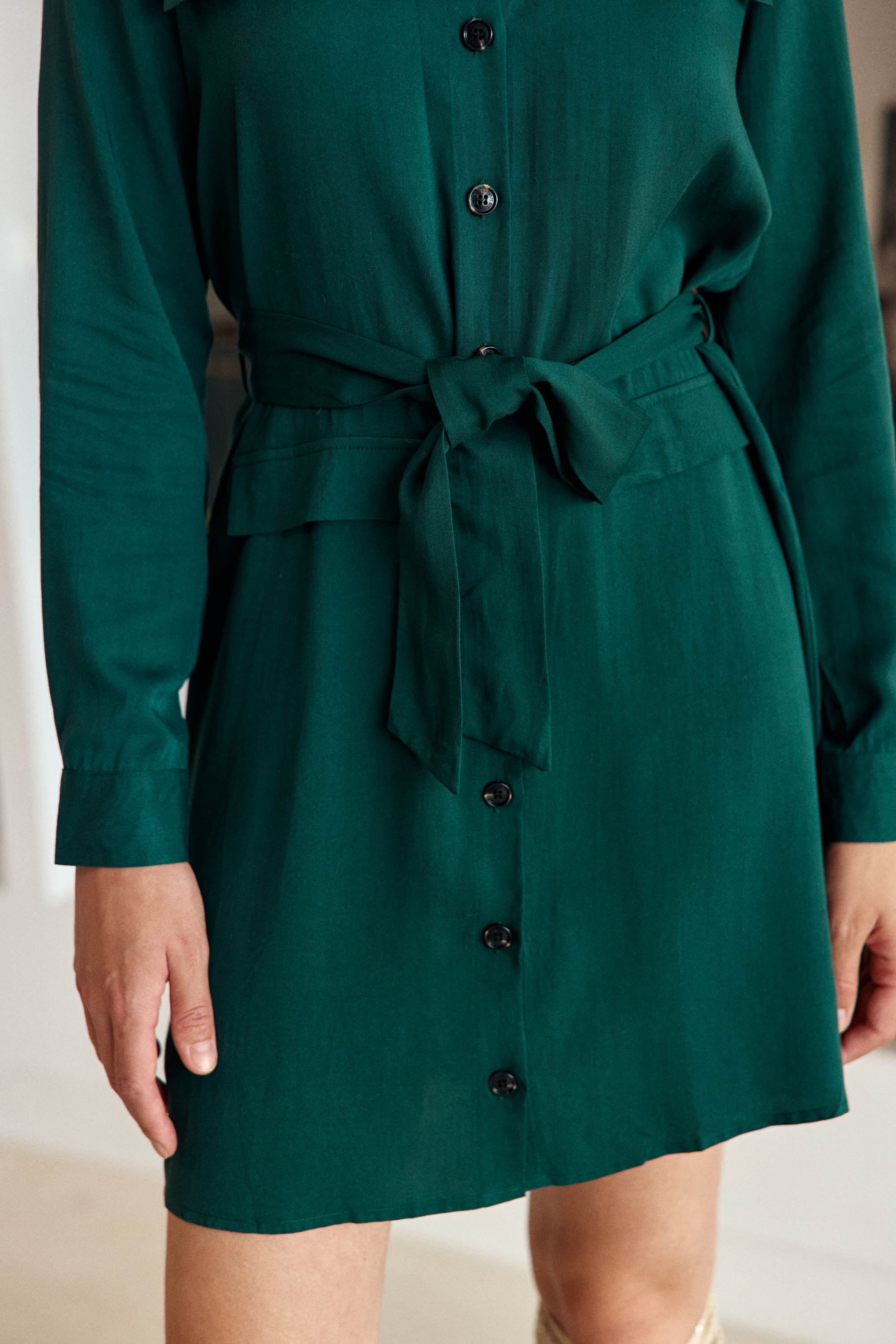 Robe Roni - Vert Anglais