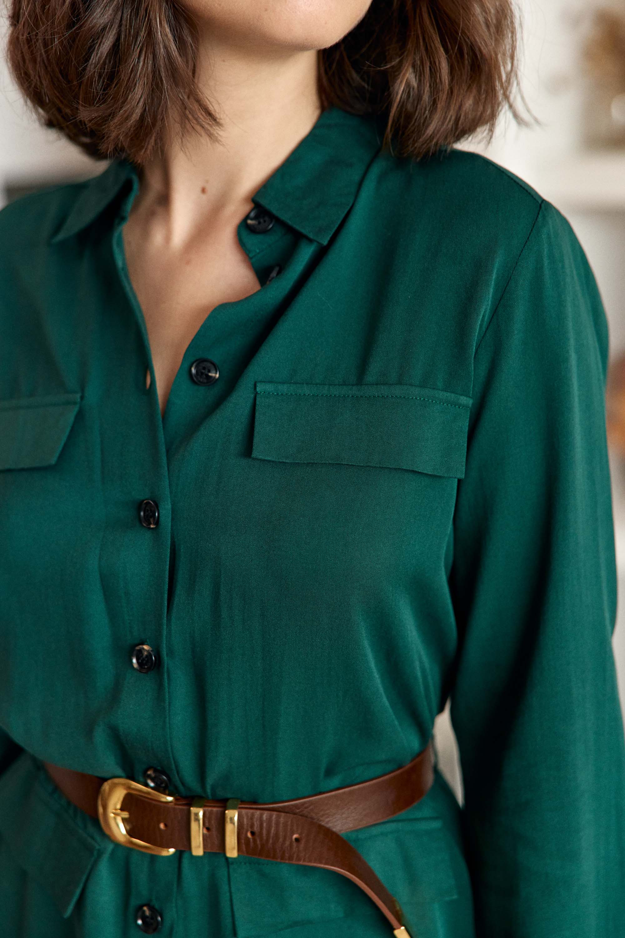 Robe Roni - Vert Anglais