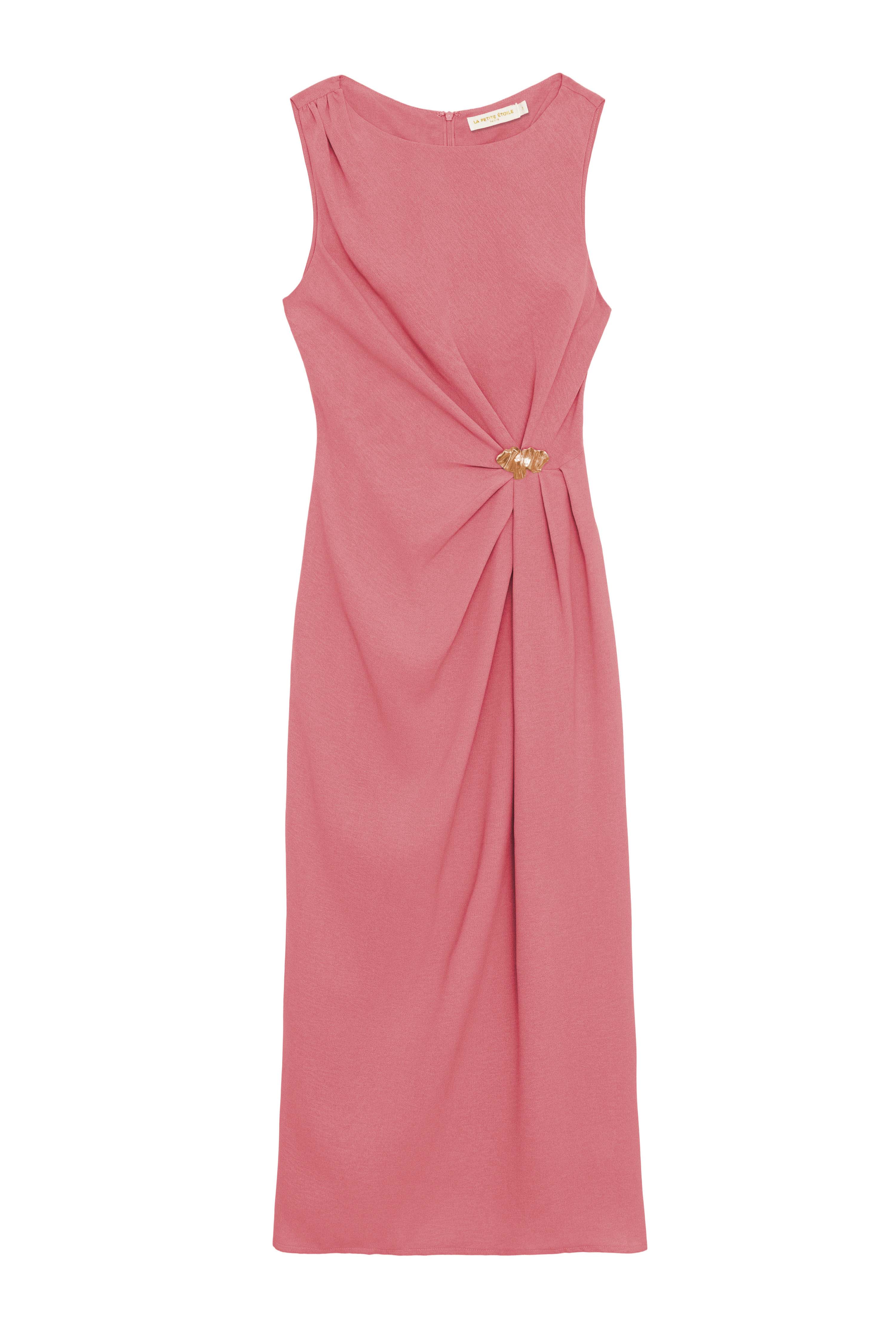 Rosa - Robe midi asymétrique