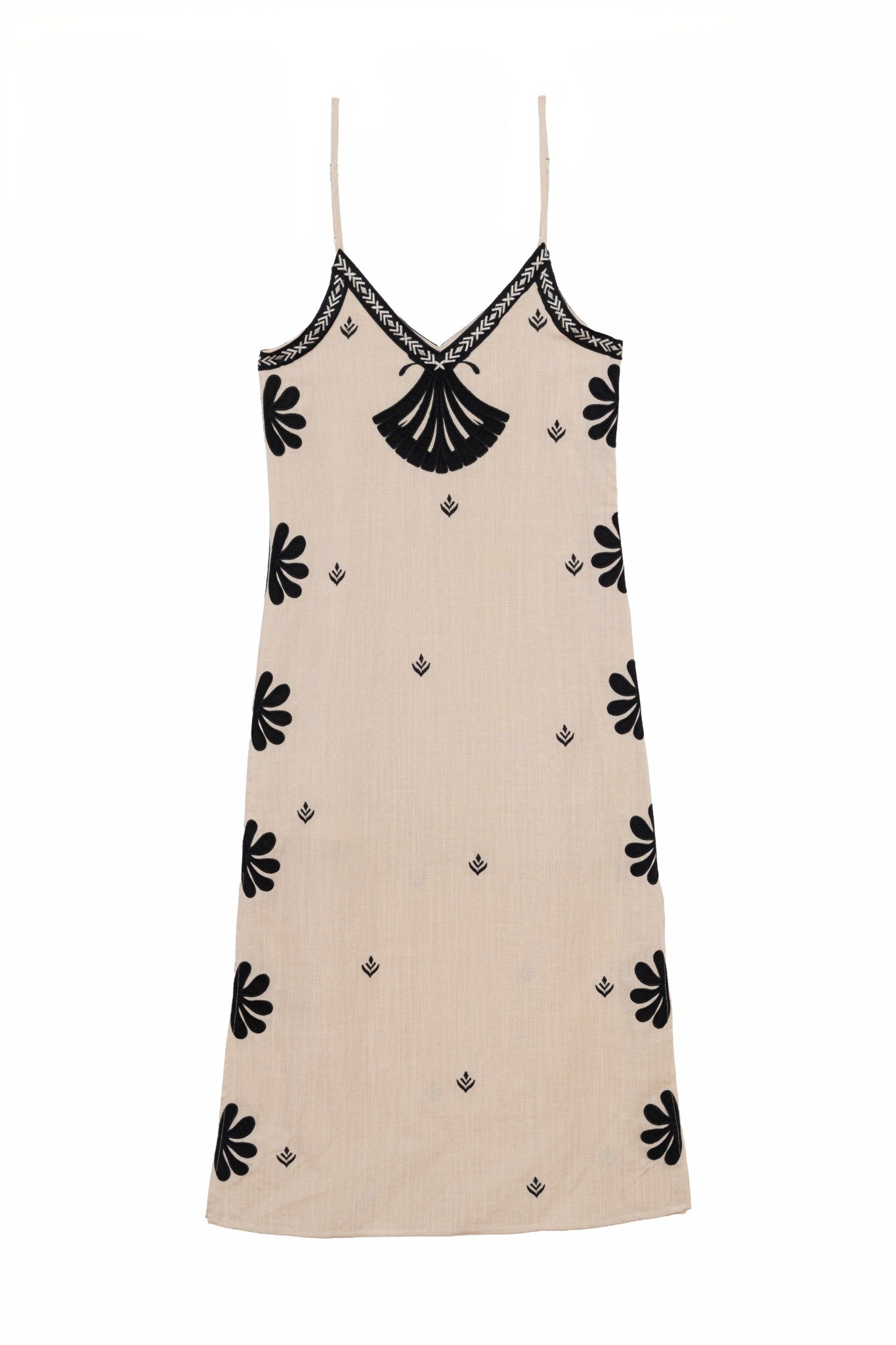 Roy - Midikleid mit Stickereien