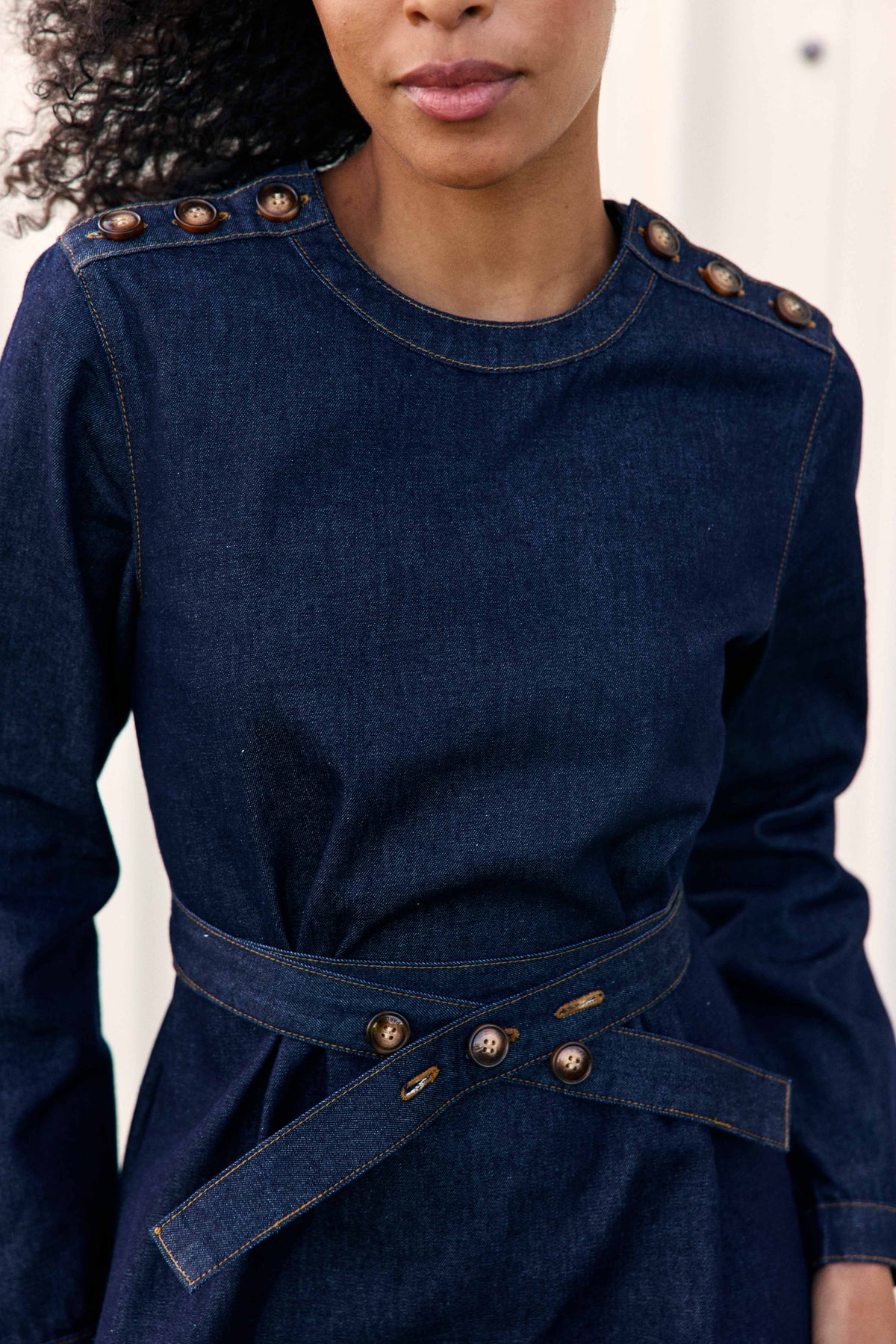 Ruona - Robe en denim