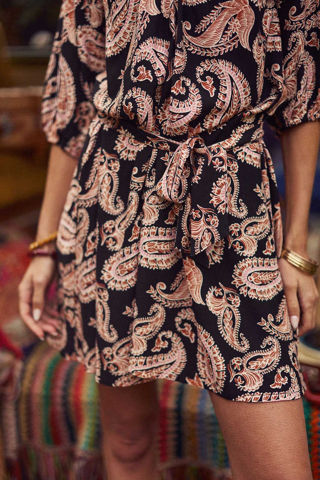 Short cashmere dress - Ruth
