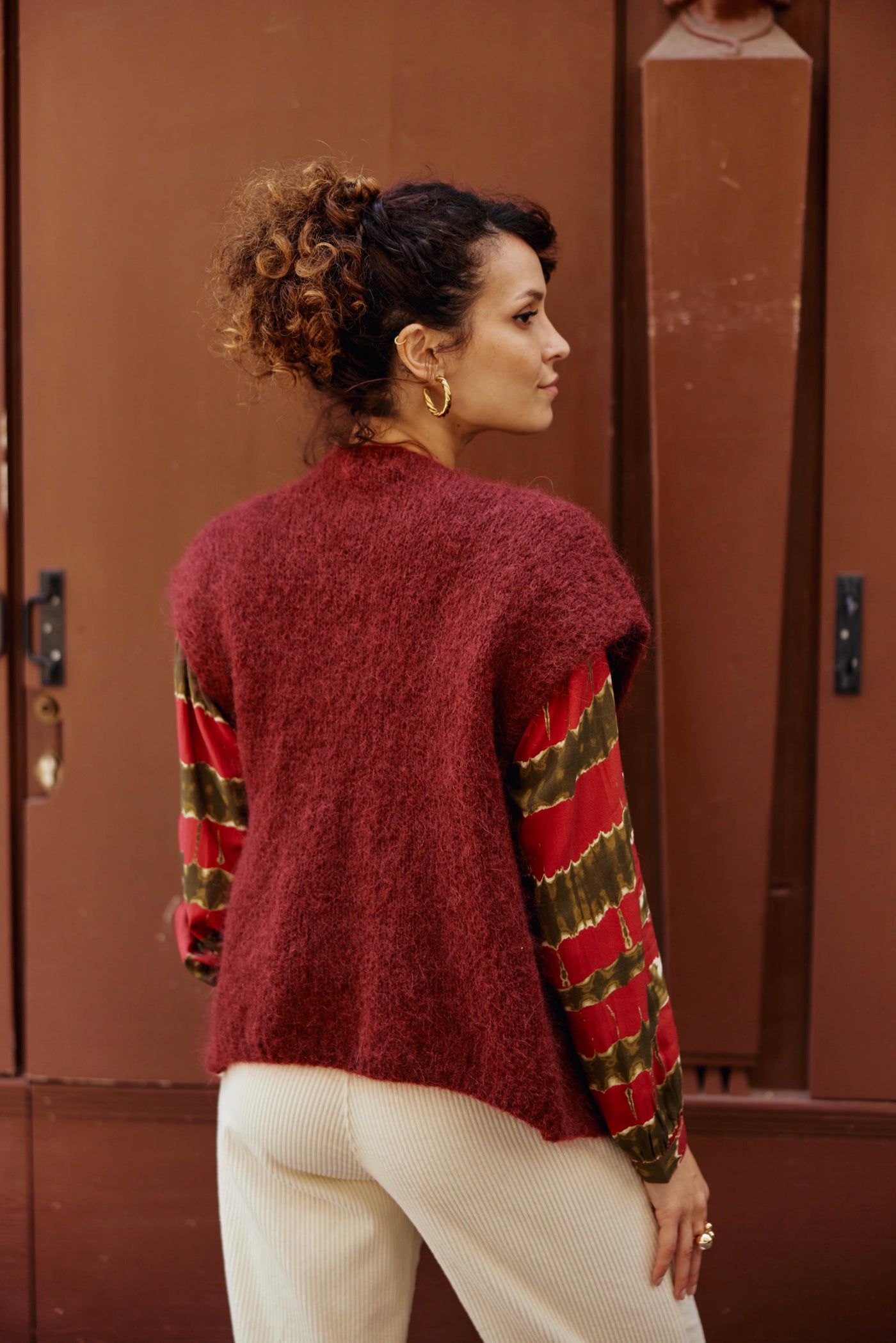 Gilet Sade - Framboise