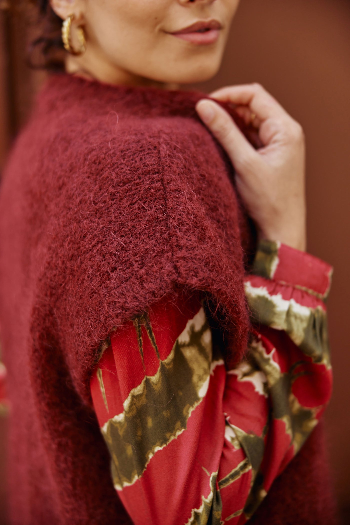 Gilet Sade - Framboise