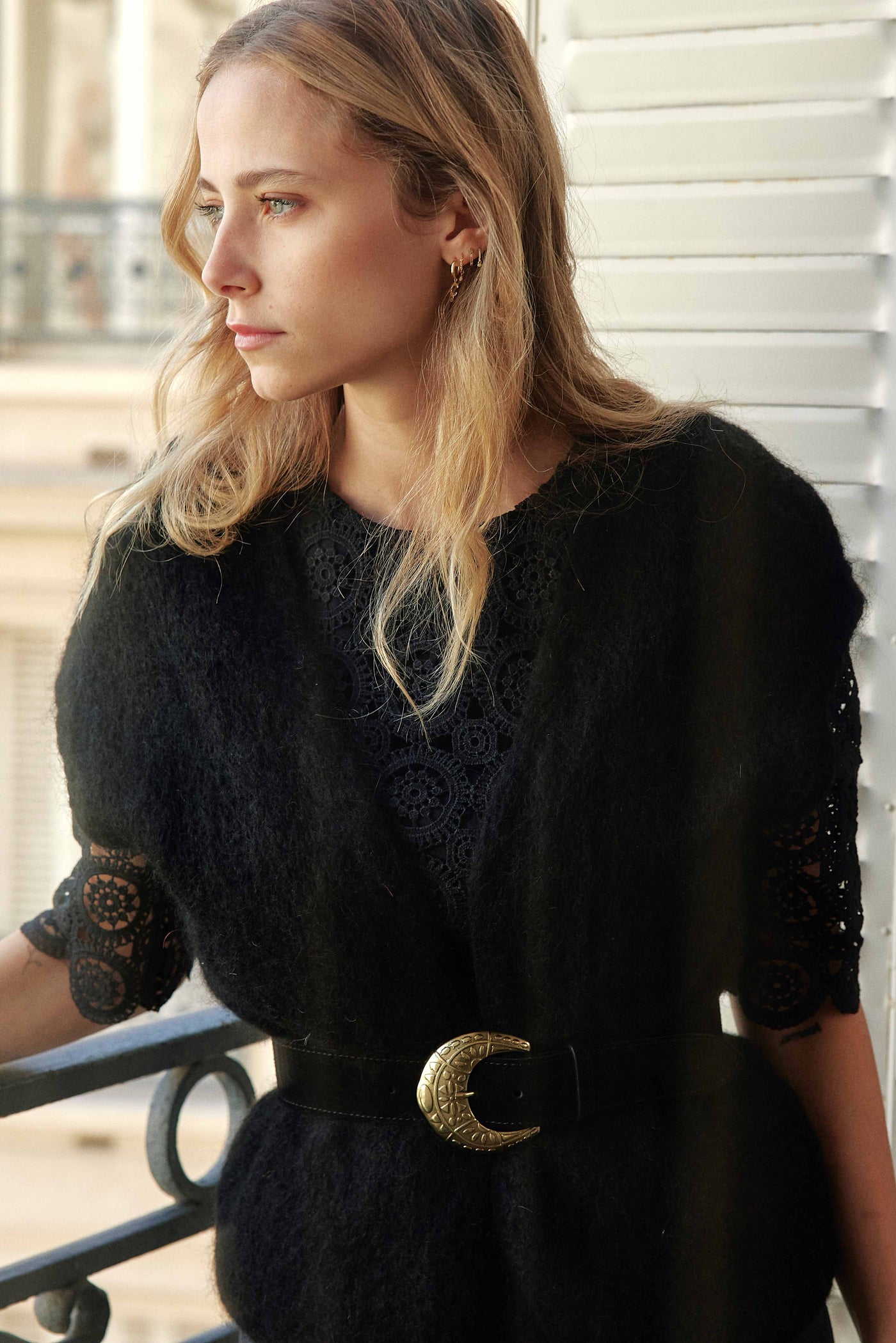Gilet Sade Noir LA PETITE ETOILE