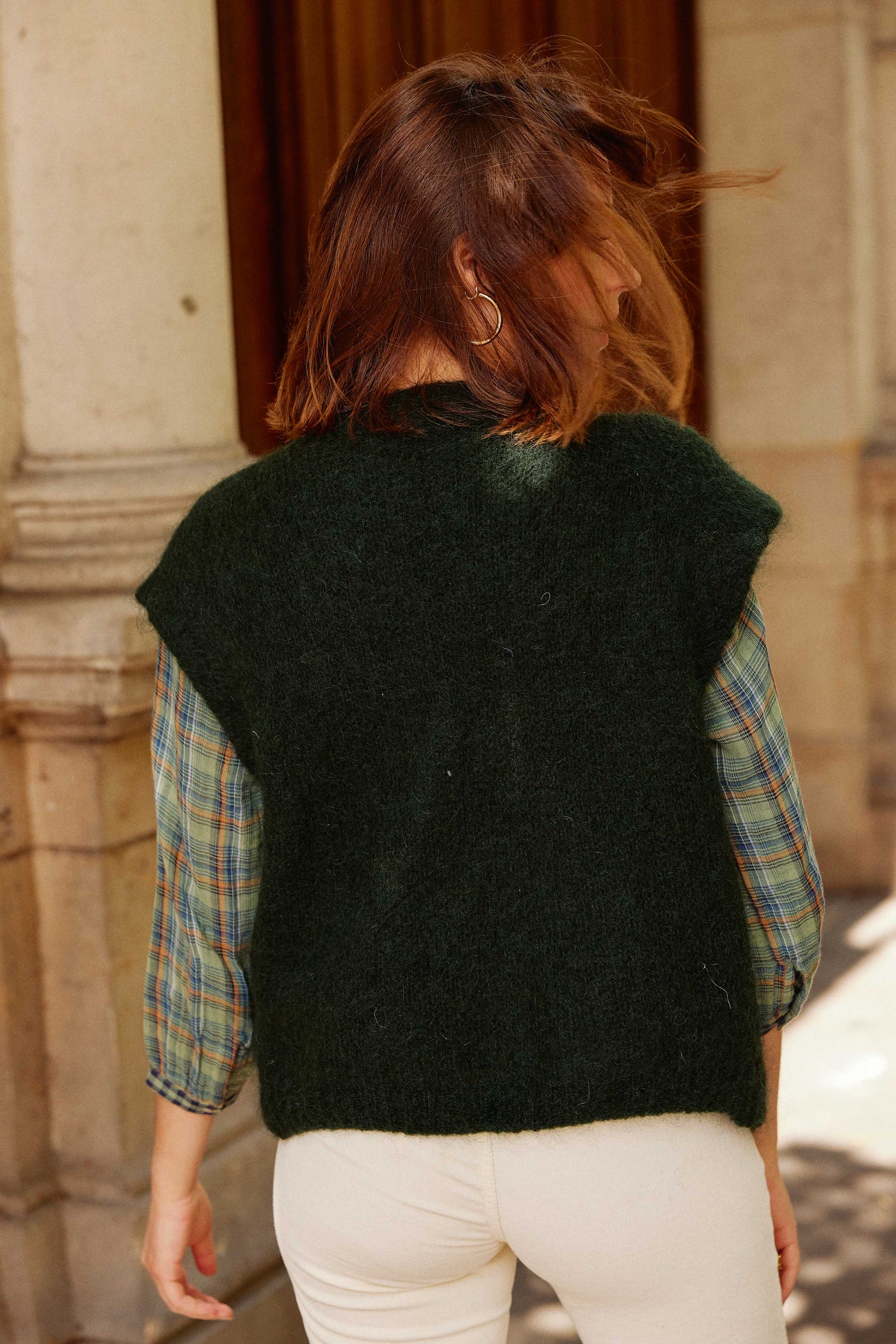 Cardigan Sade - Vert Fonce